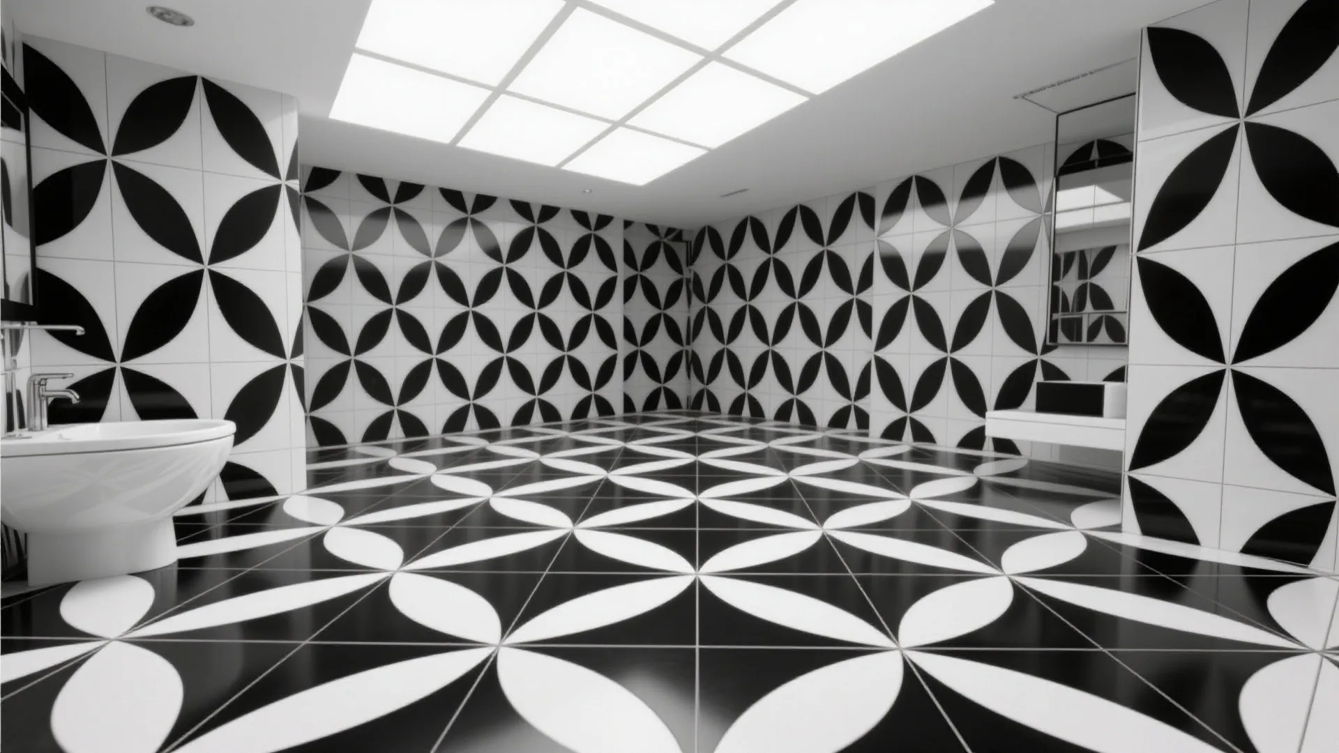 3. Bold geometric patterns
