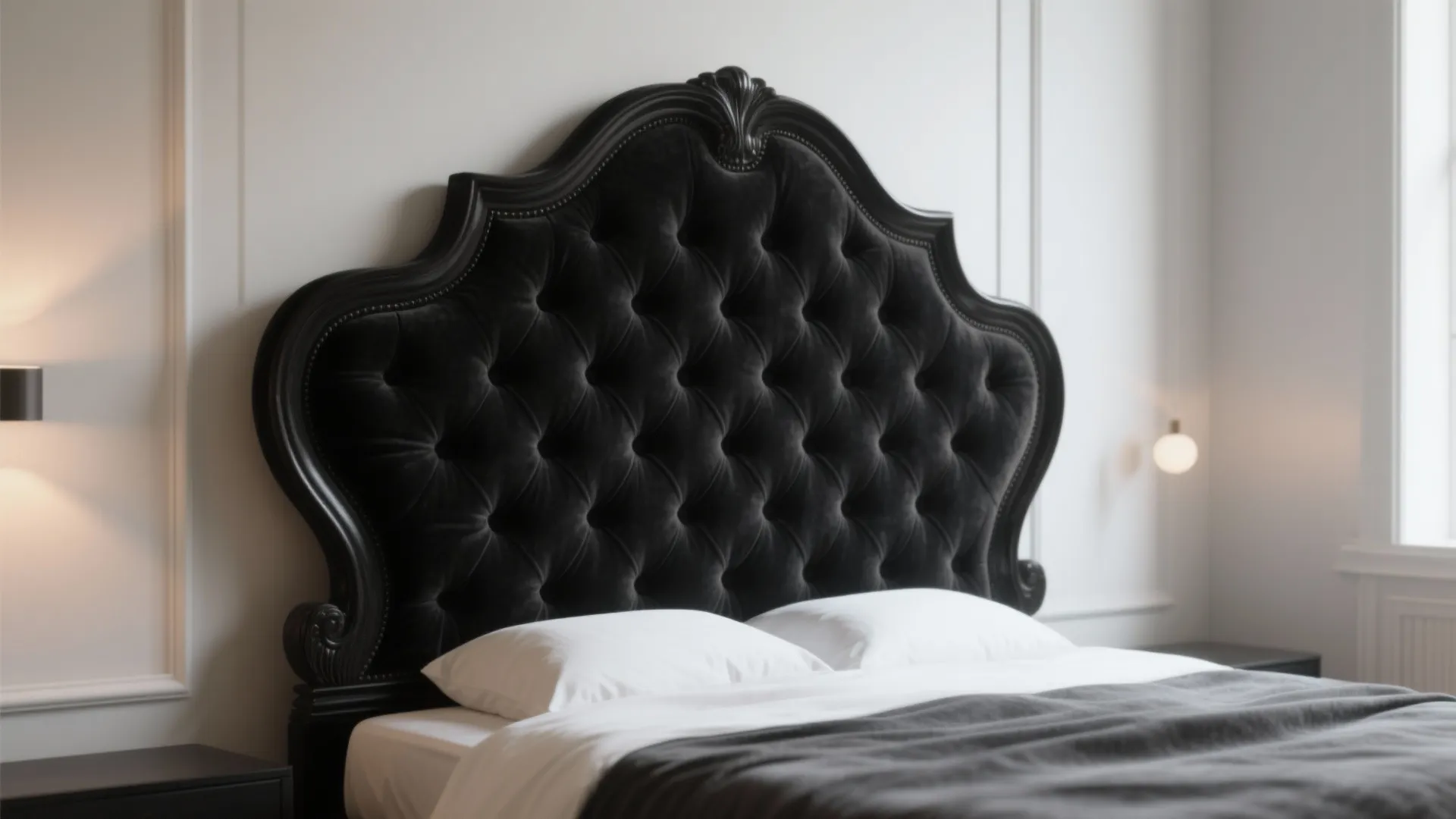 4. Bold Headboard as Focal Point