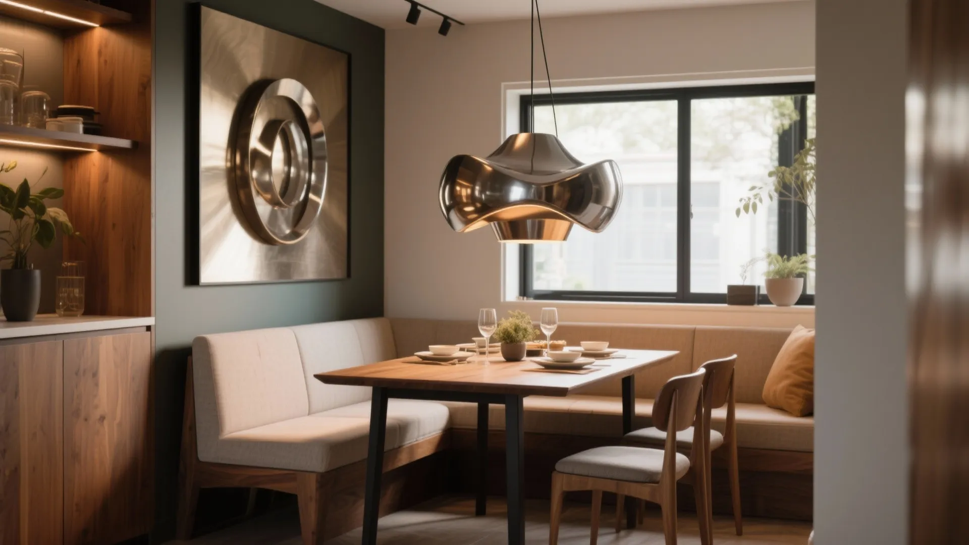 2. Bold Lighting Fixtures