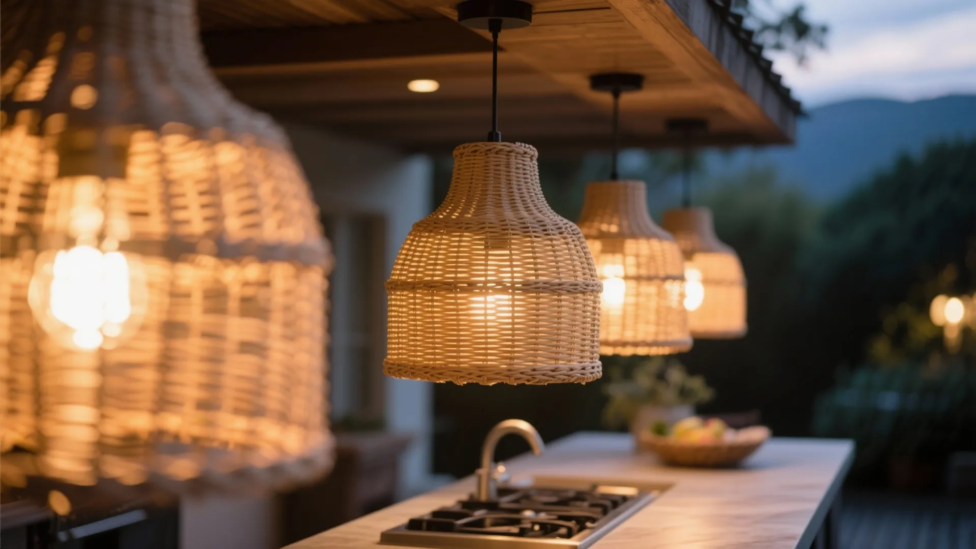 2. Add Bold Lighting Fixtures