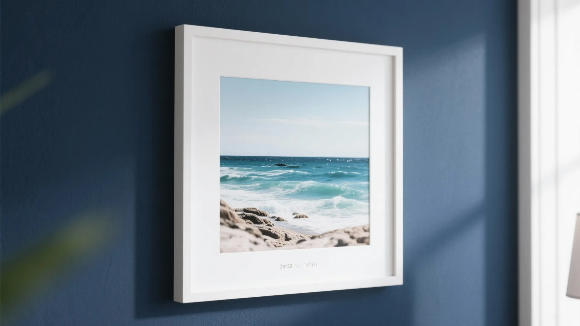 6. Bold matting for contrast