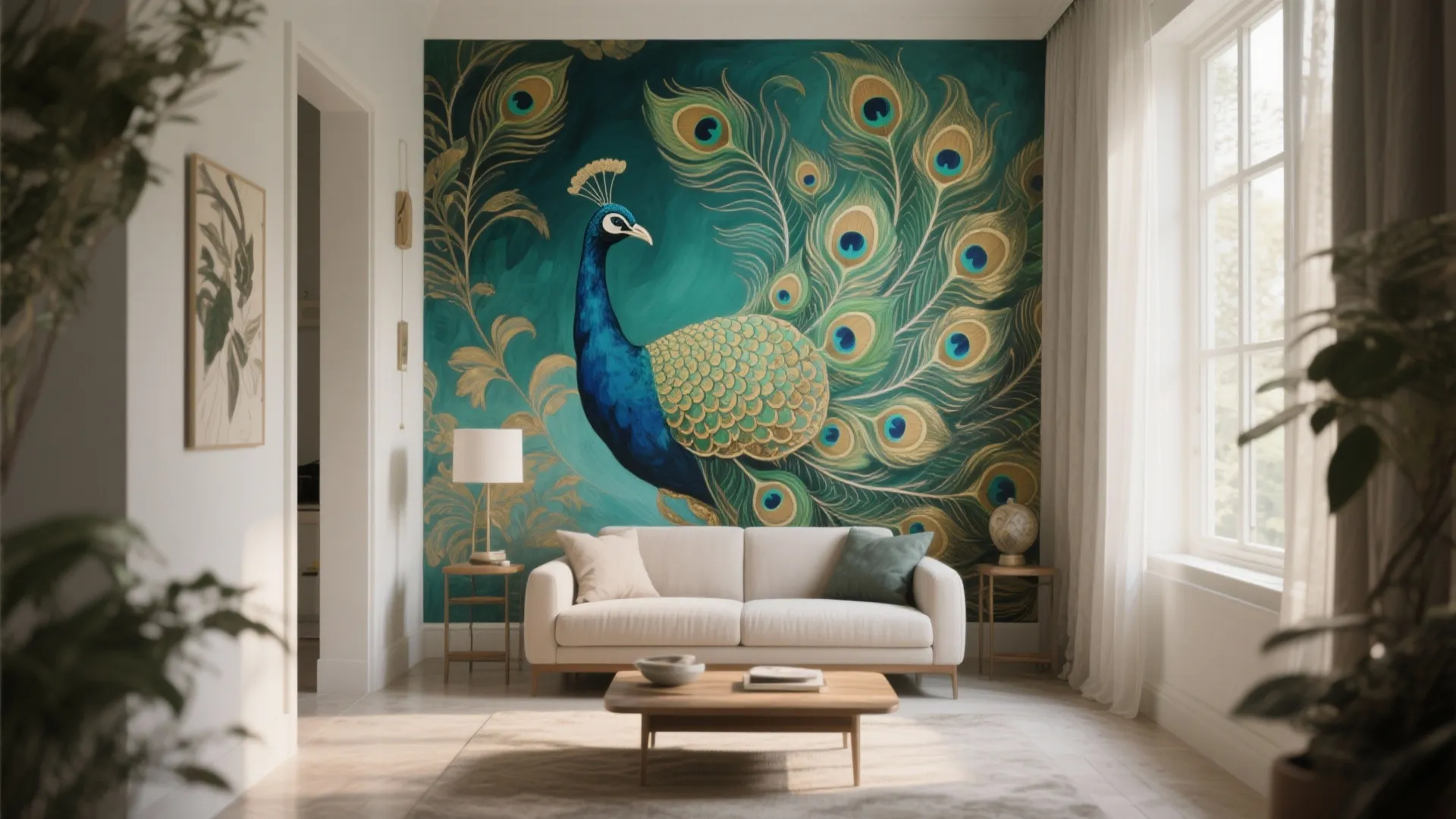 Bold Mor Pankh Mural