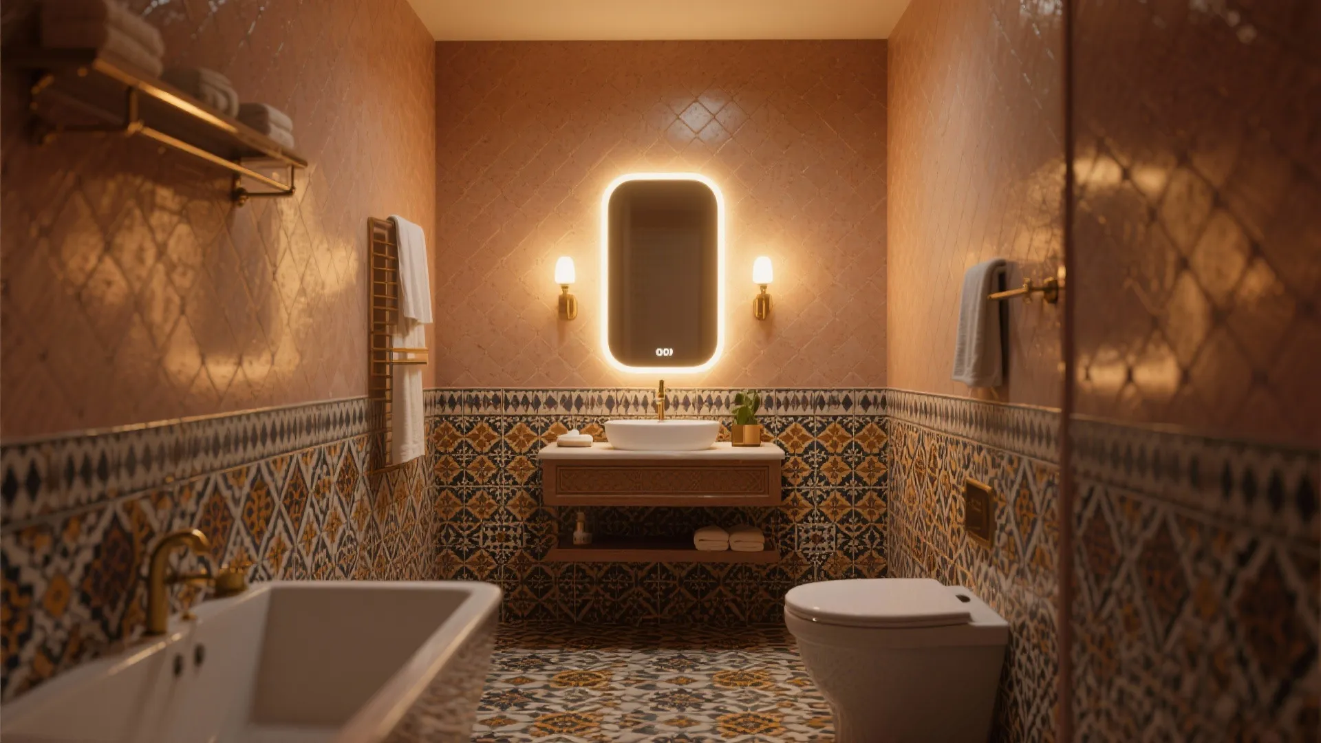 1. Go for Statement Tiles