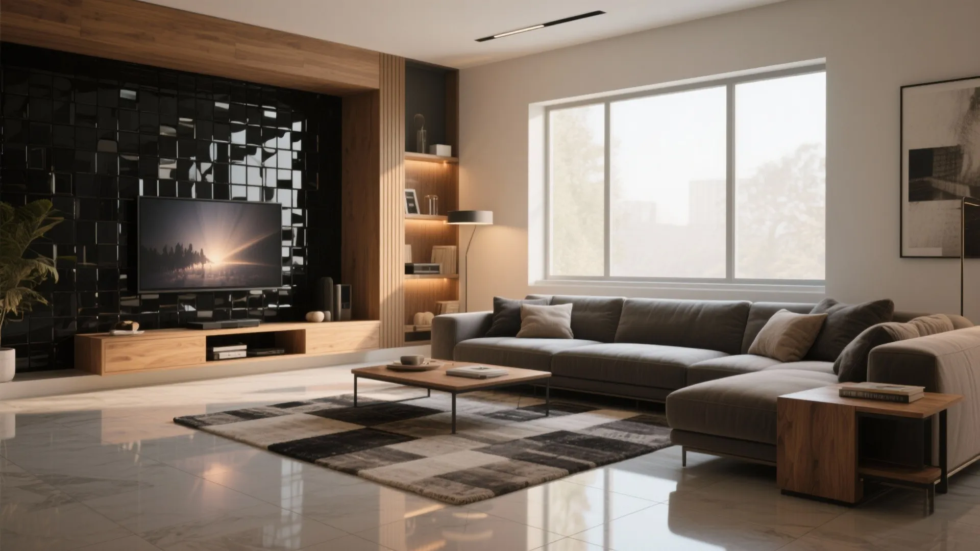 5 Wall Tile Ideas for Living Rooms: Creative small-space wall tile inspirations that make your living room pop