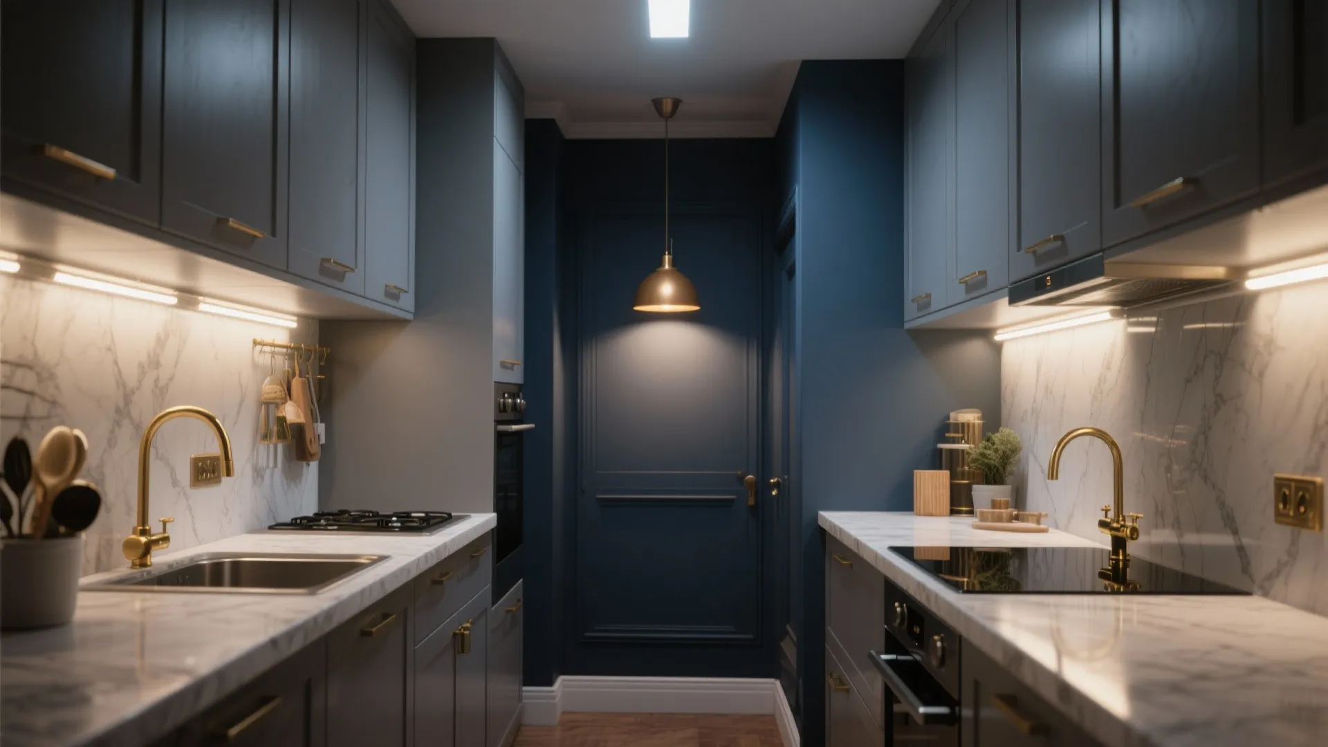 3. Bold Navy for Depth and Drama