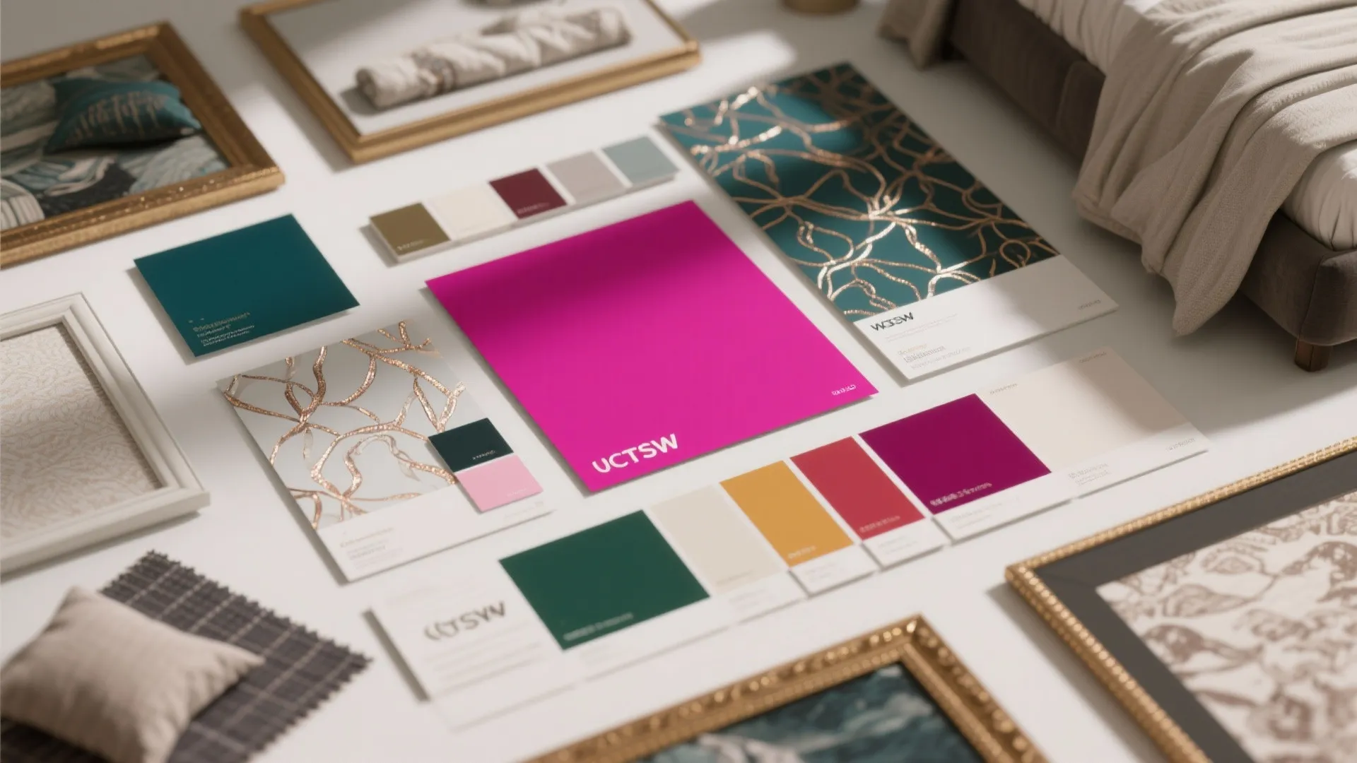 3. Bold Accent Paint or Wallpaper