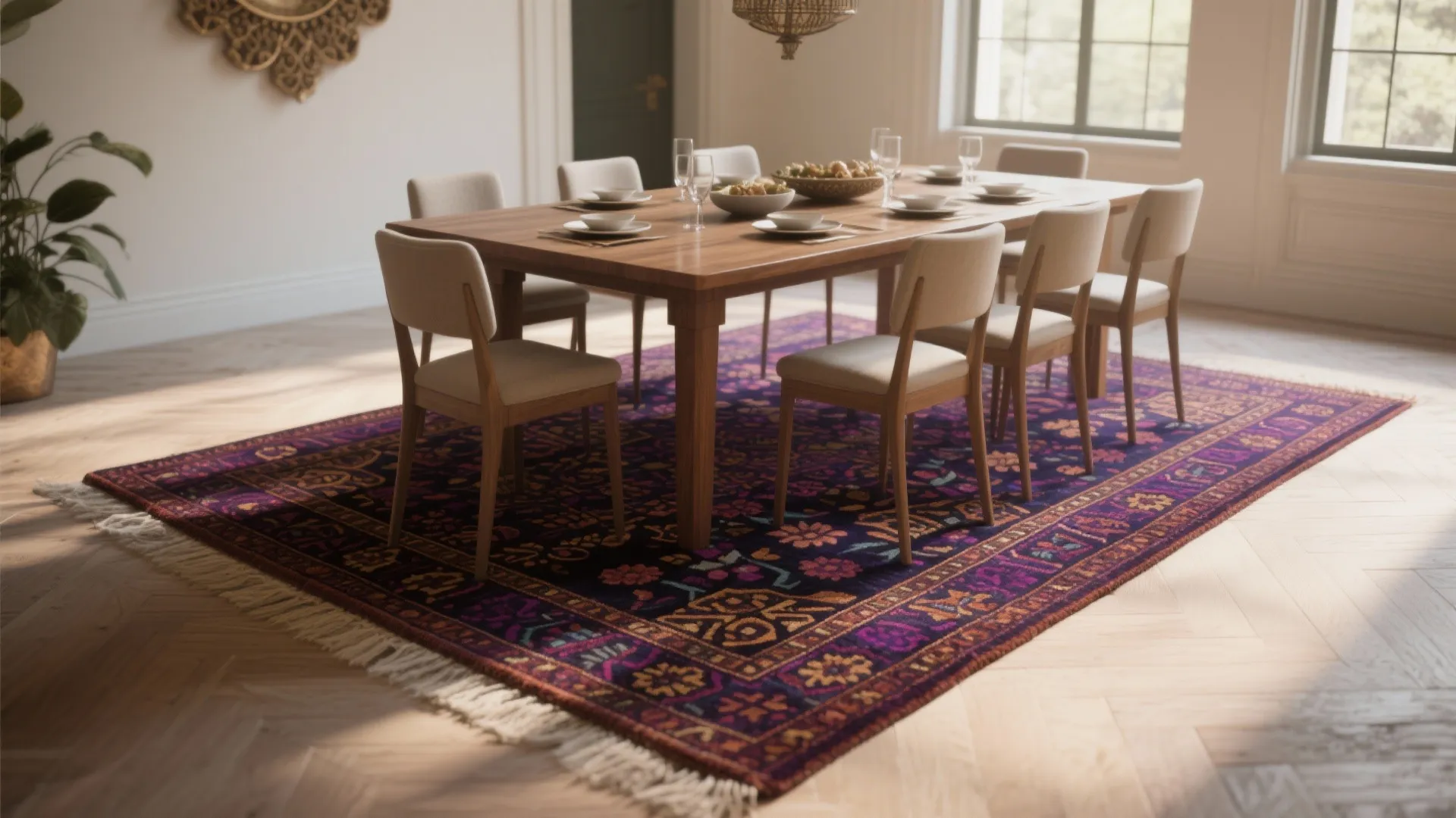 5 Dining Room Carpet Ideas for Any Space: Creative, practical dining room carpet ideas I’ve used to define spaces, hide spills, and make small rooms feel luxe