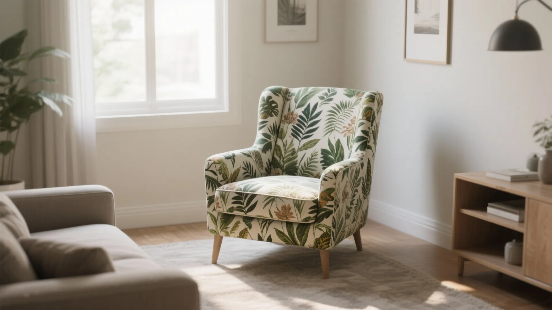 7. Bold Pattern Accent Chairs