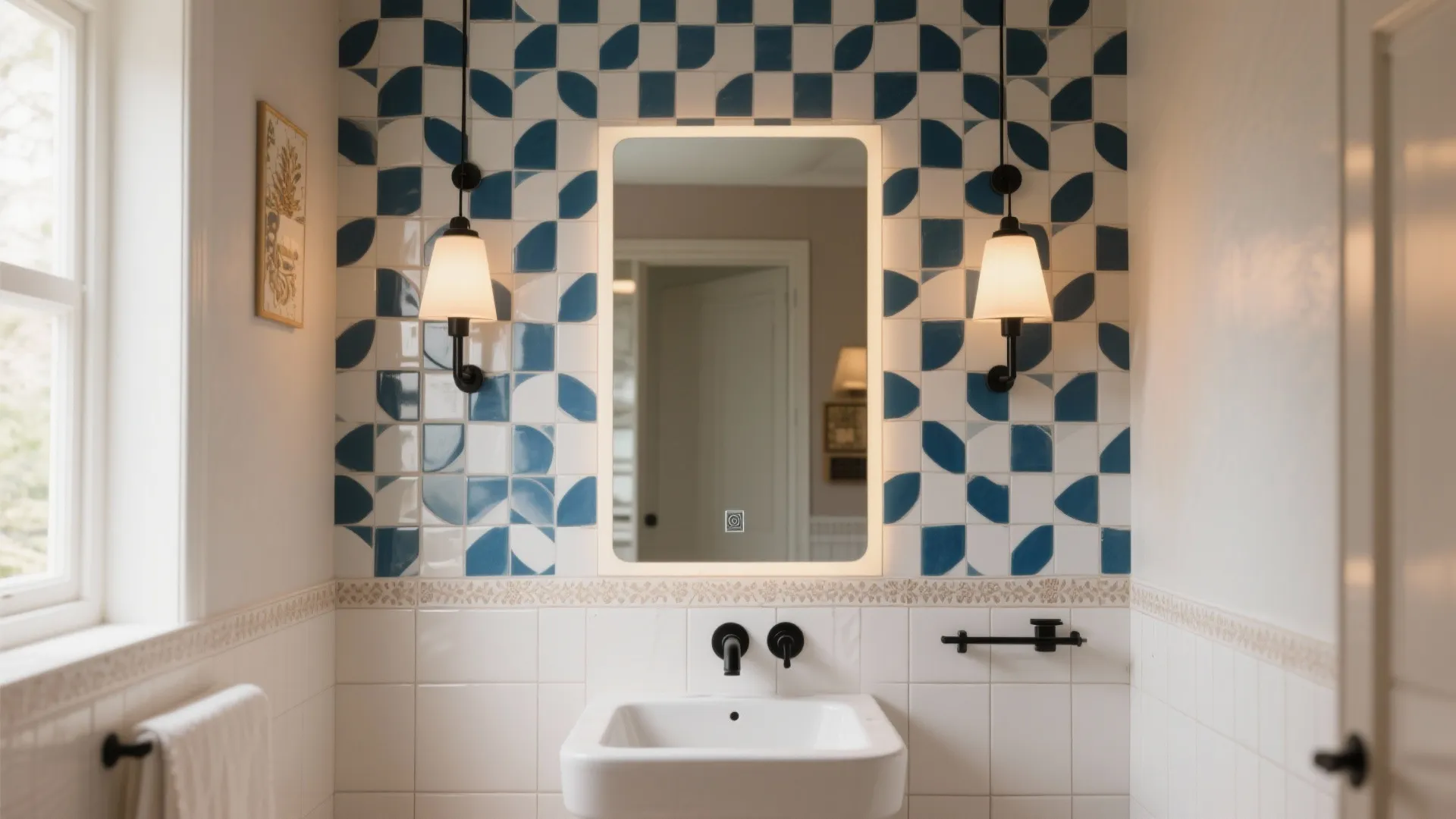 Bold Pattern Tiles for Character