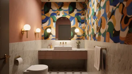 10 Small Powder Bathroom Ideas