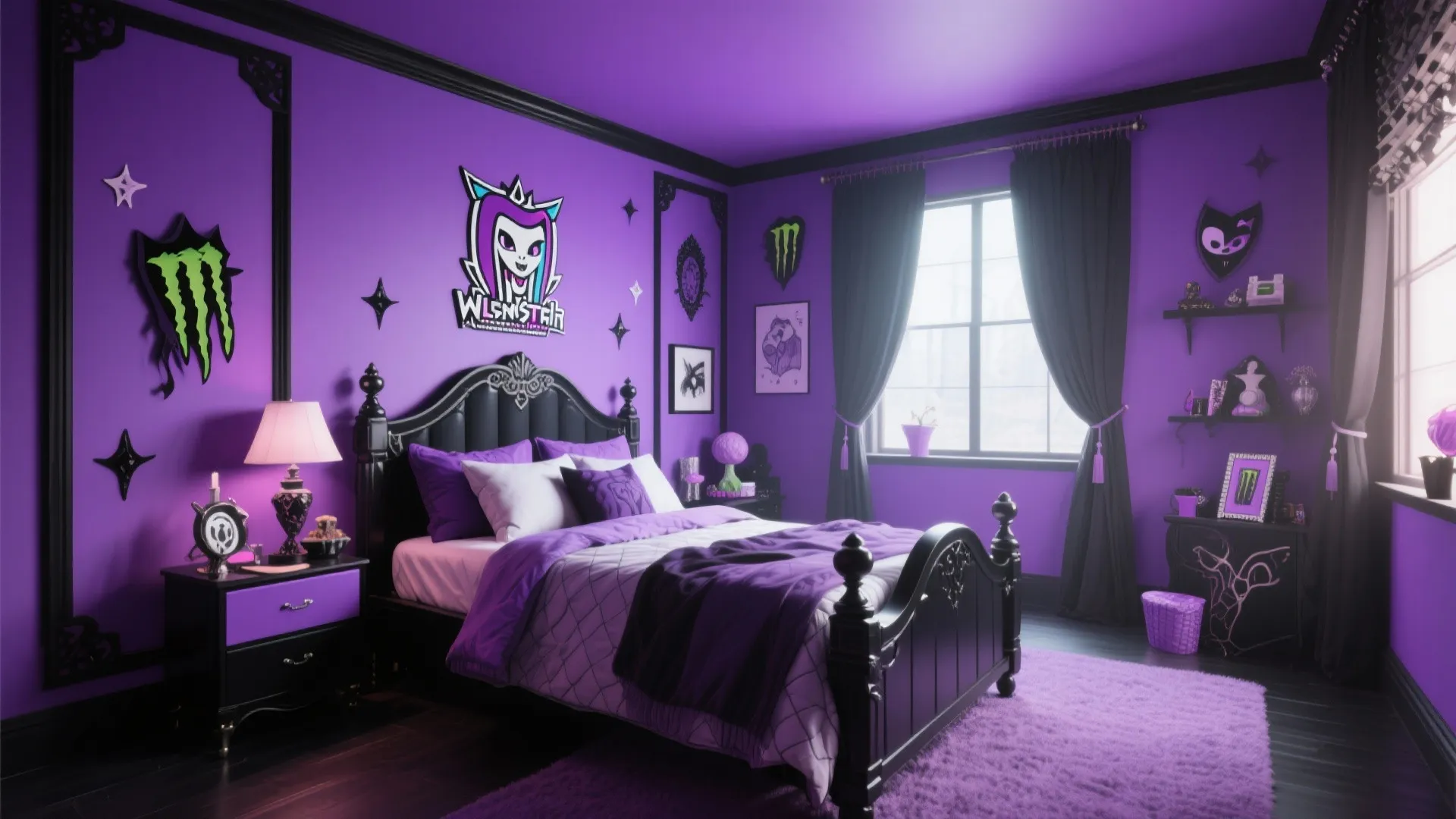 1. Bold Color Walls