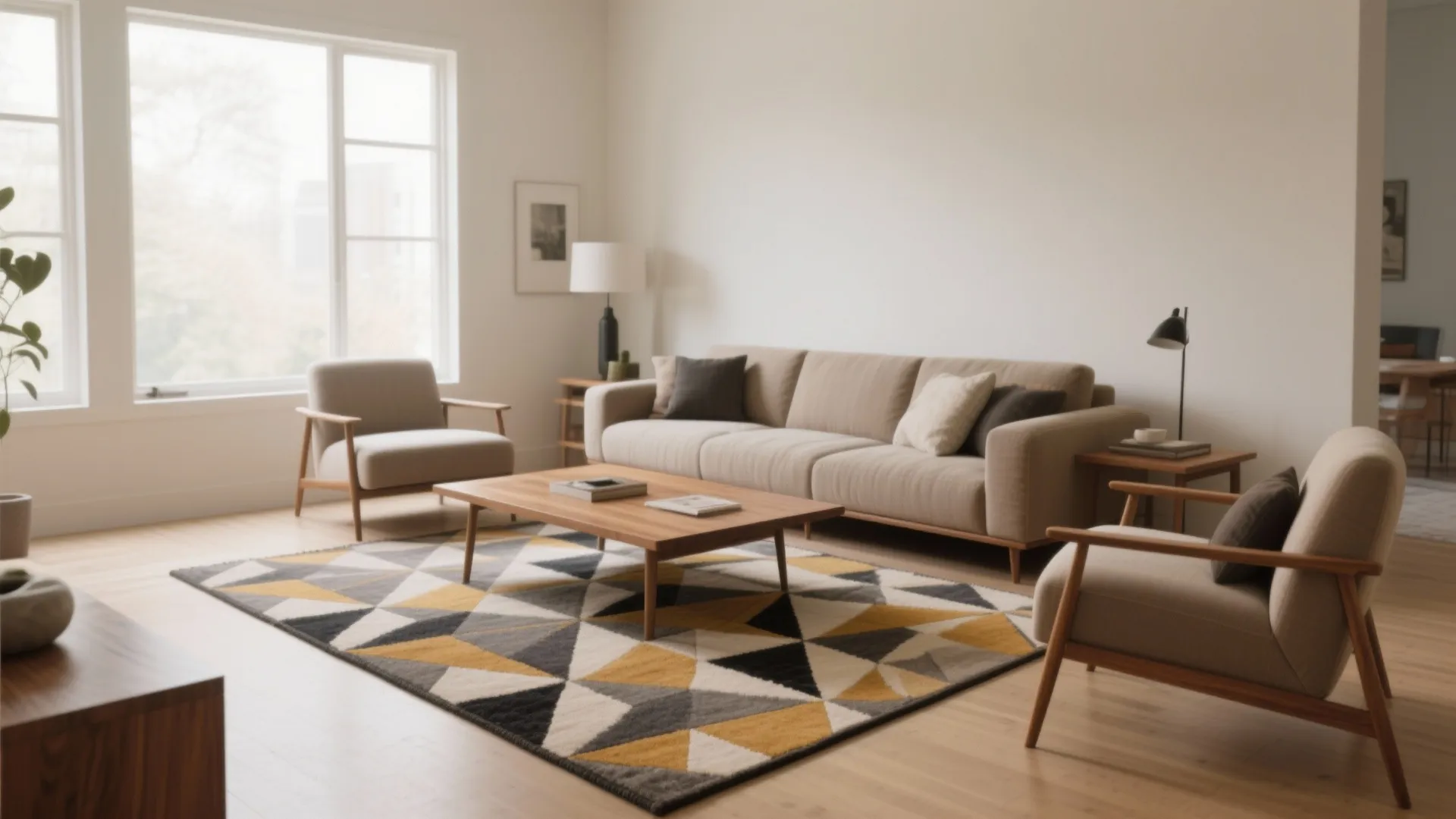 Tip 5: Bold Rug as a Zoning Tool