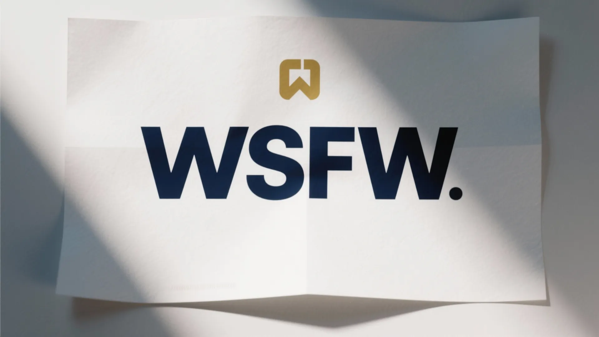 1. Bold Slogan + Minimal Design