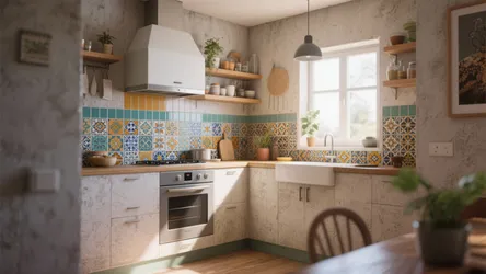 10 Creative Kitchen Tile Ideas