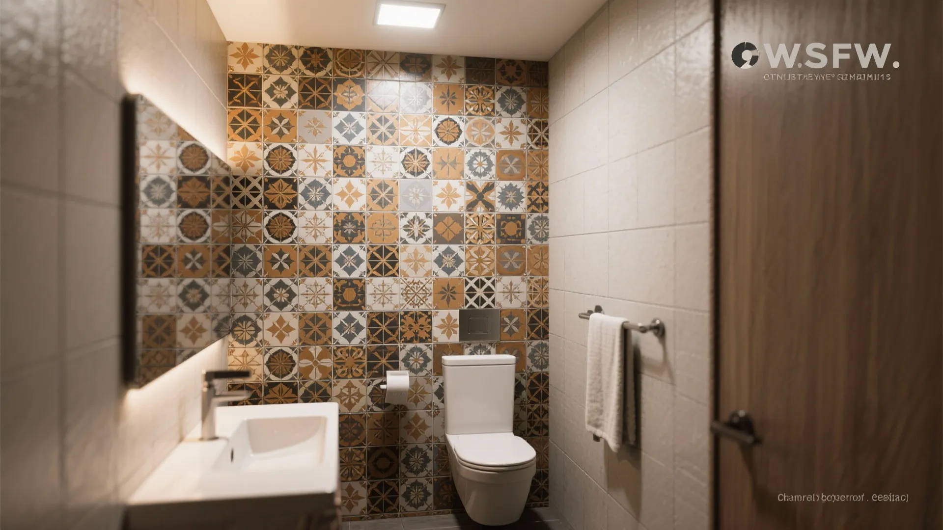 1. Go Bold with One Statement Wall