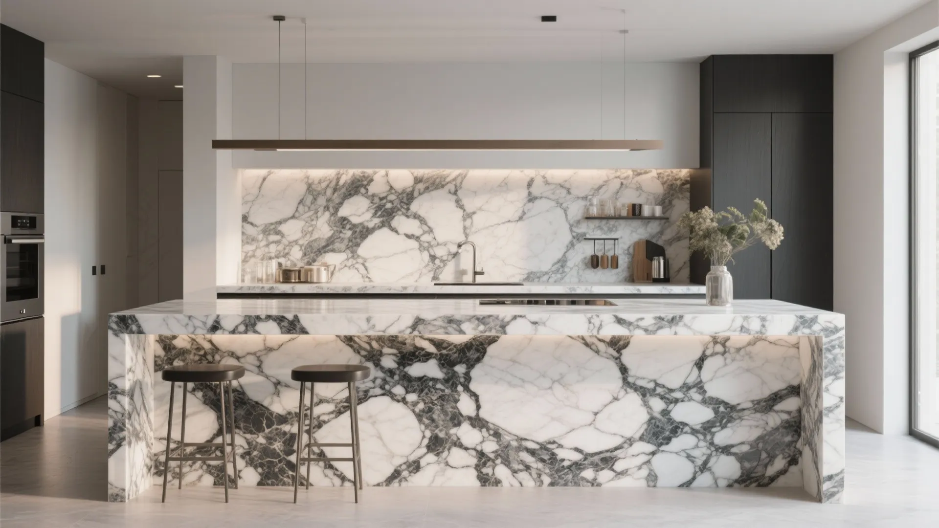 7. Bold Patterned Stone