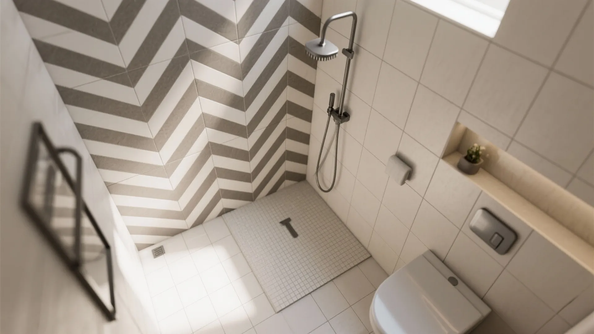 Bold Tile Patterns and Directional Layouts