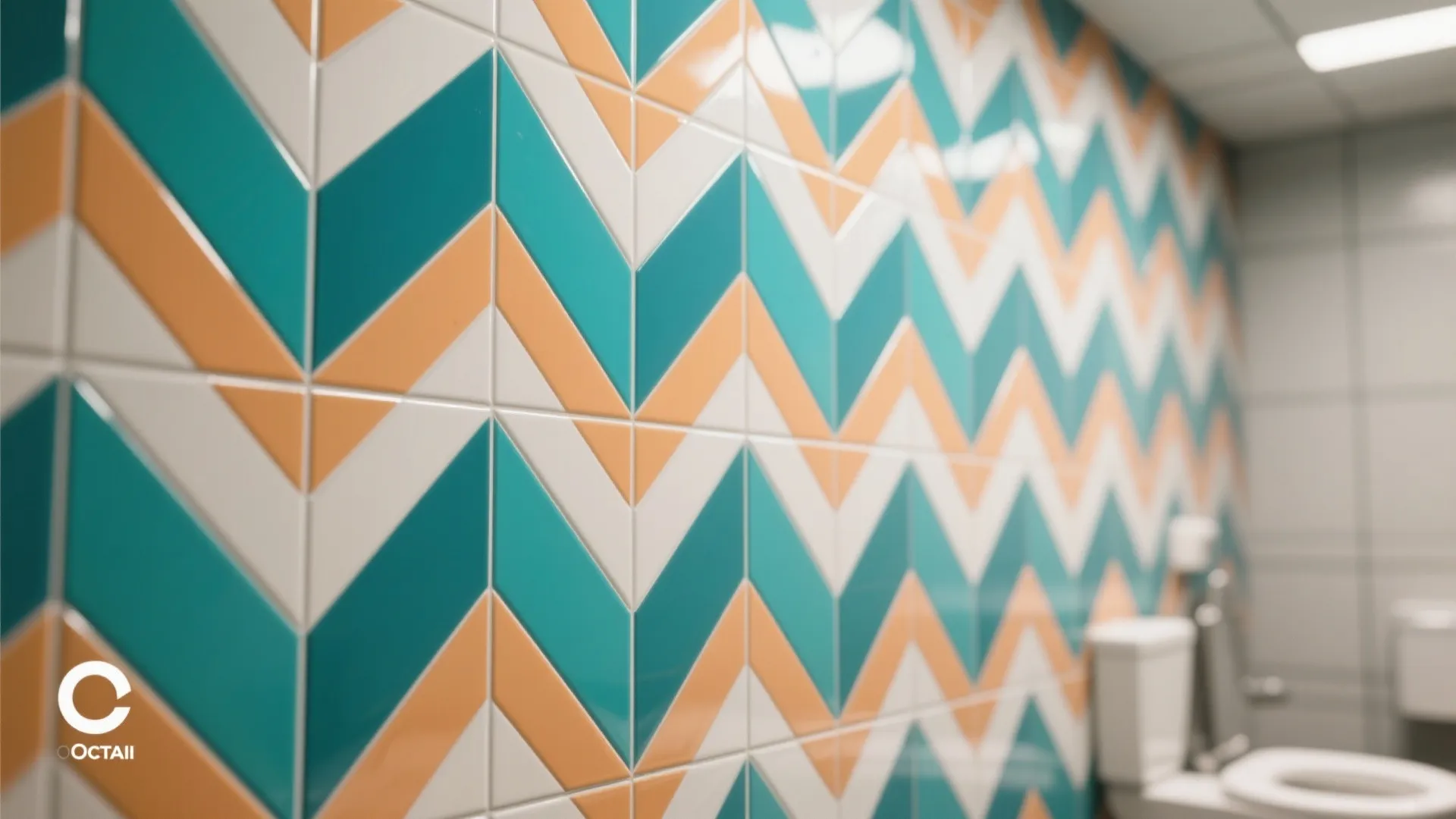 2. Bold Tile Patterns