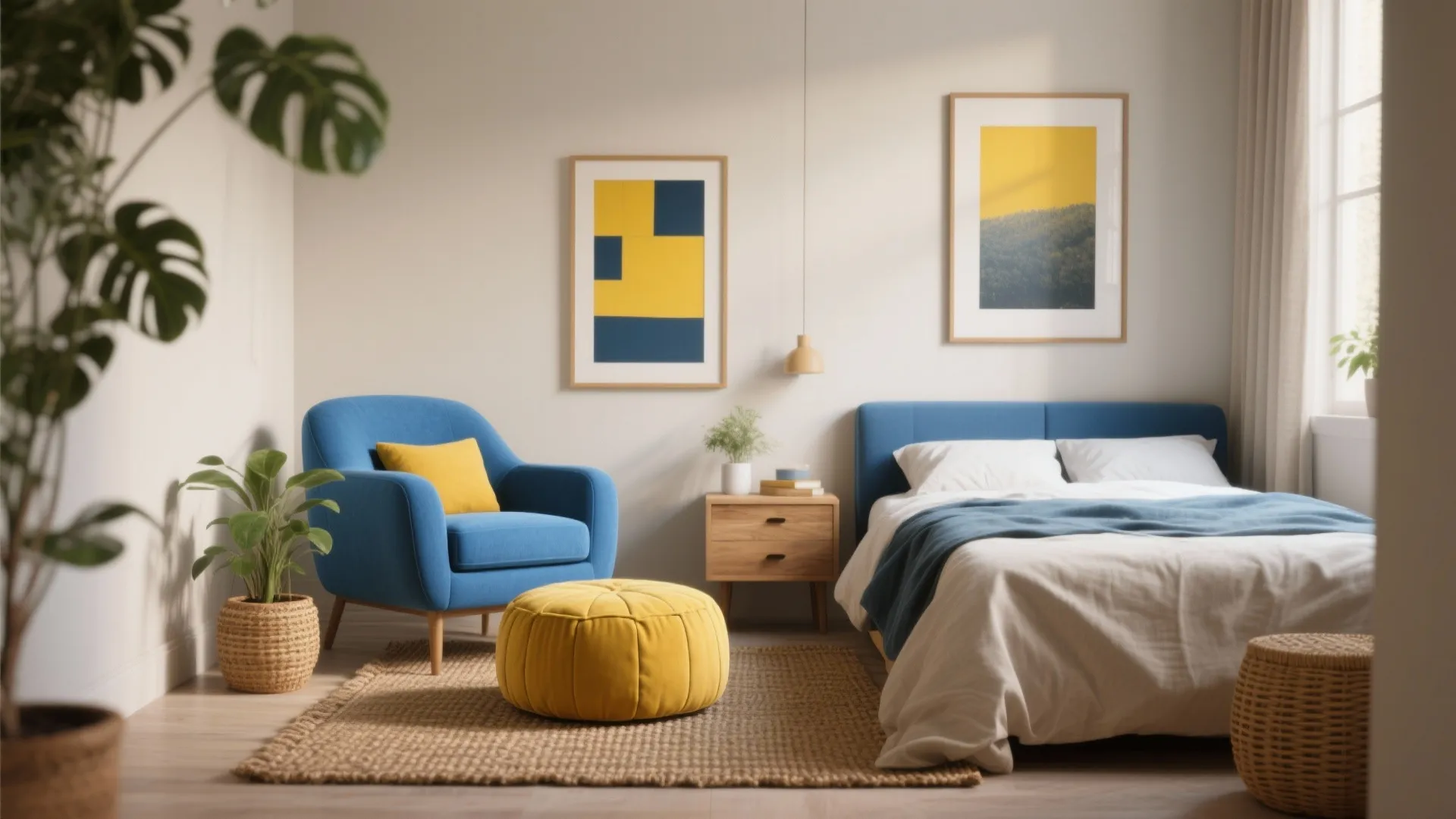 5. Small Bold Touches + Natural Elements