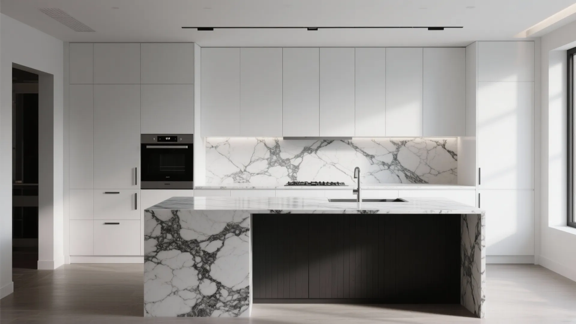 2) Bold veining for high-contrast drama