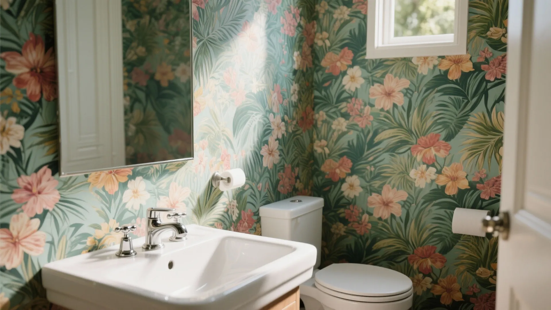 1. Go Bold with Wallpaper