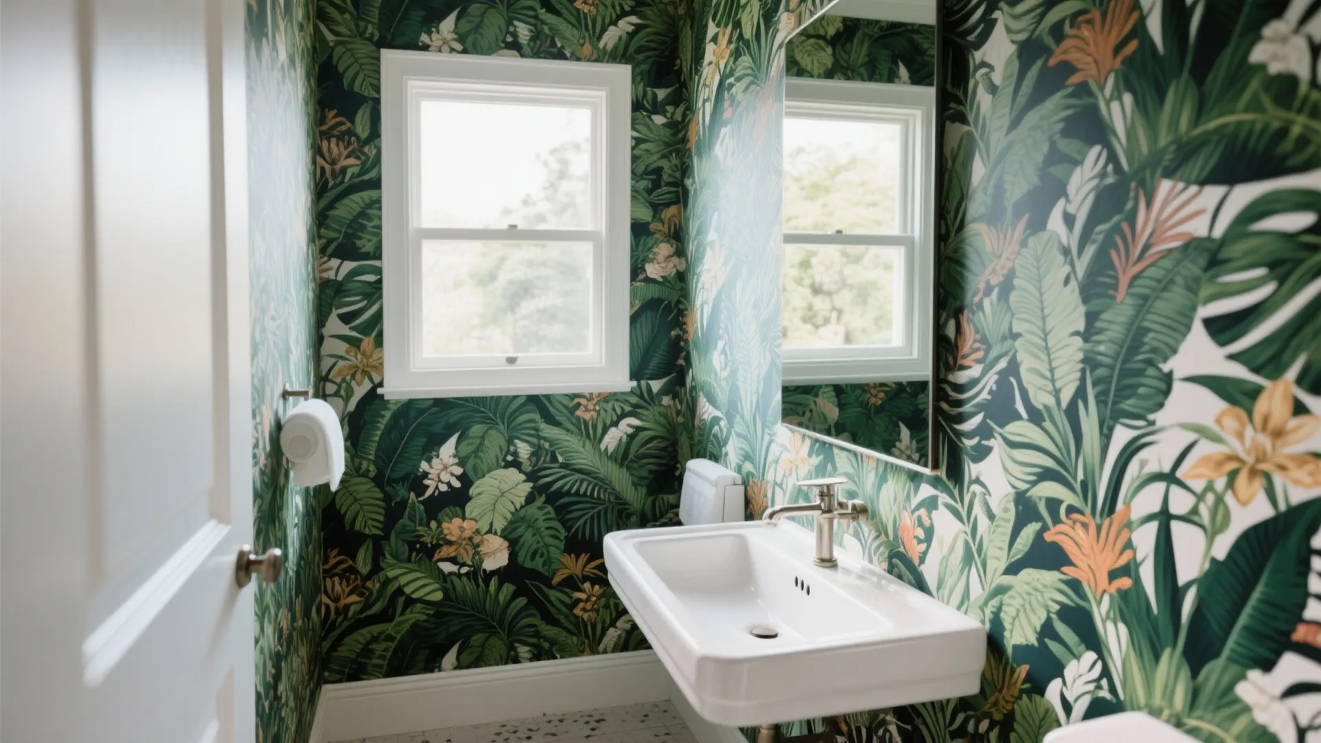 1. Go Bold with Wallpaper