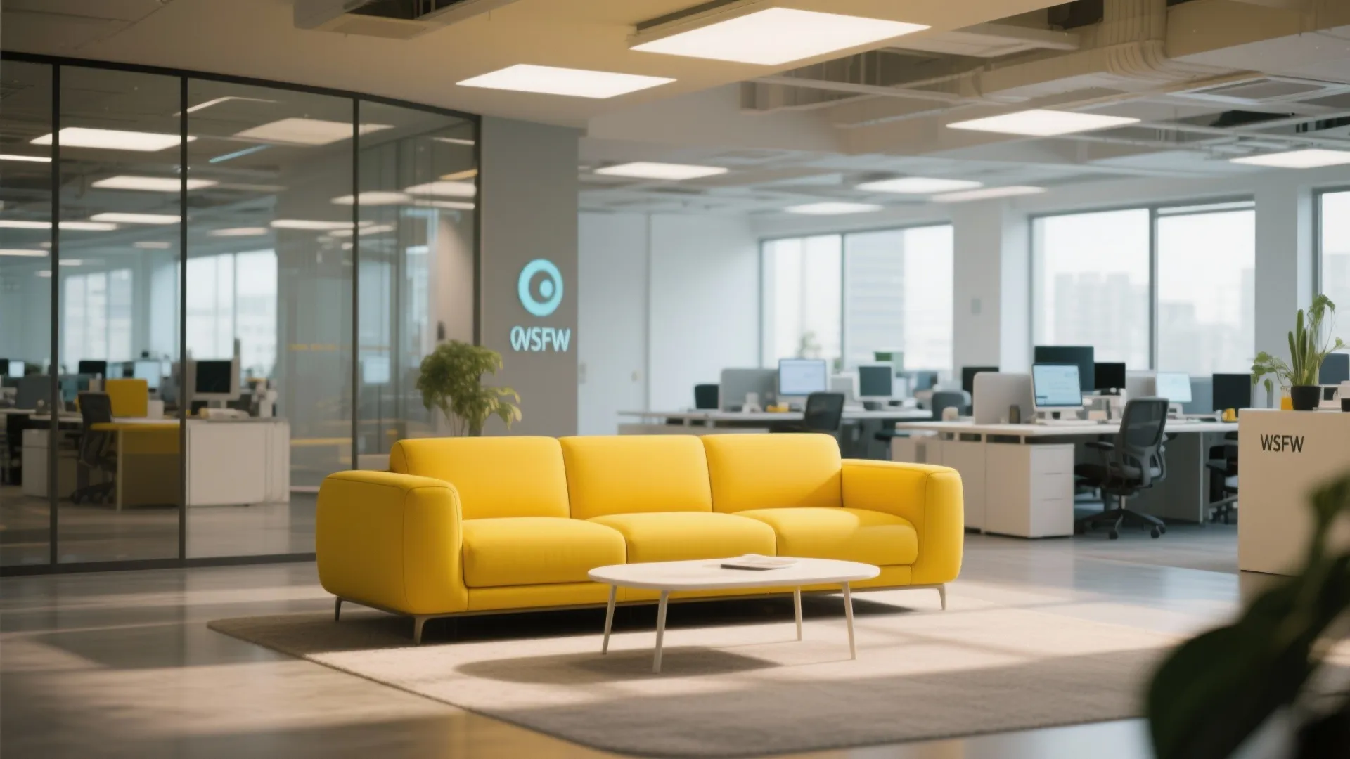 6. Bold Color Pop Sofas