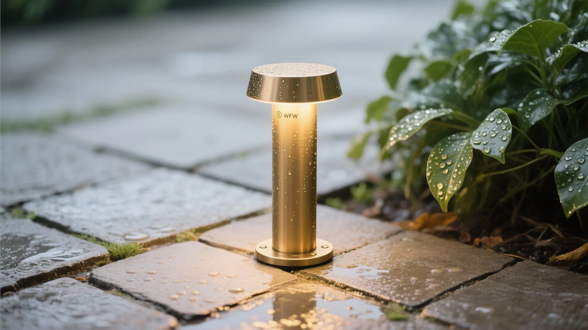 Warm Layered Path Lighting