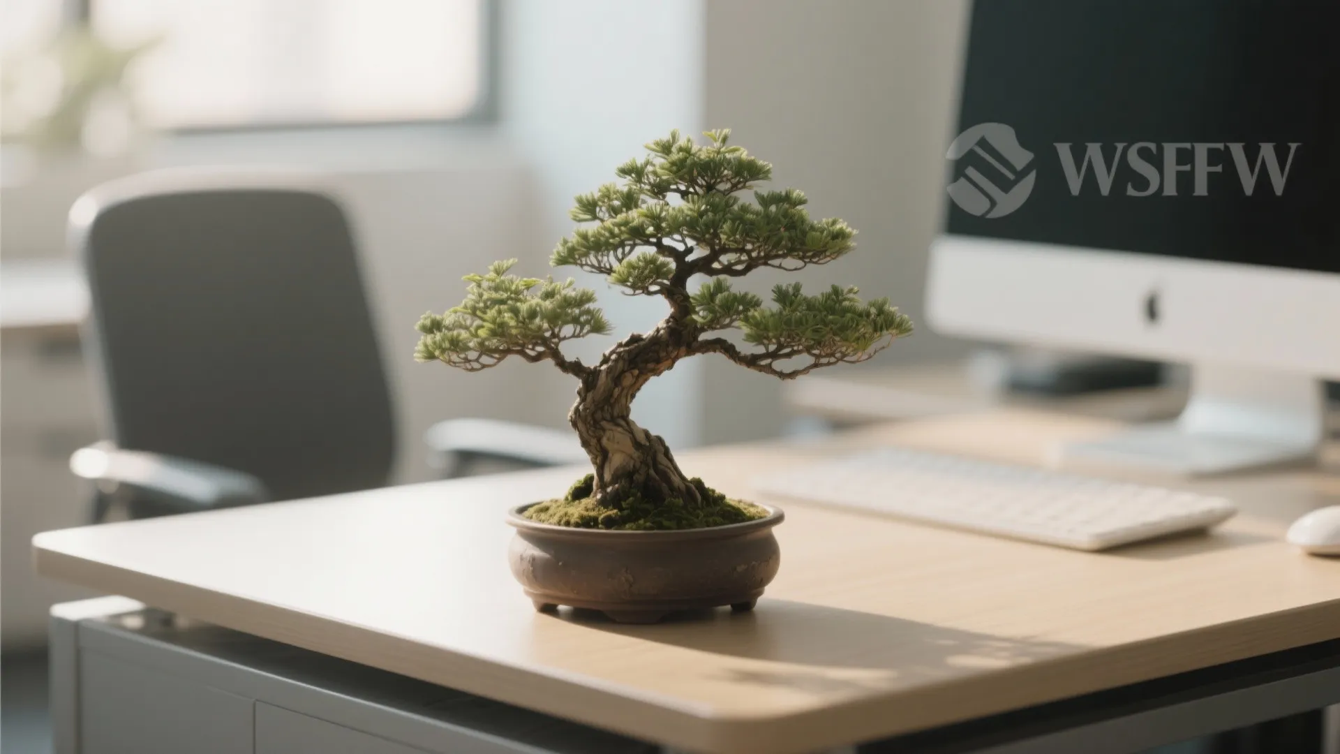 7. Desk-Sized Bonsai Tree