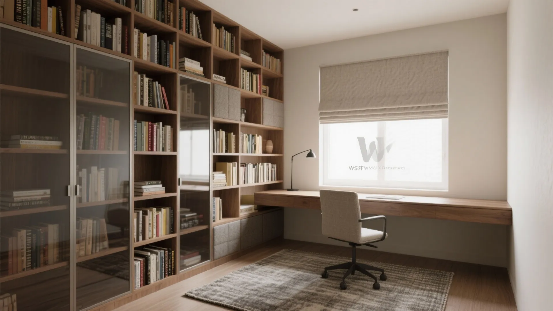 Books as Acoustic Panels (Quiet Matters)