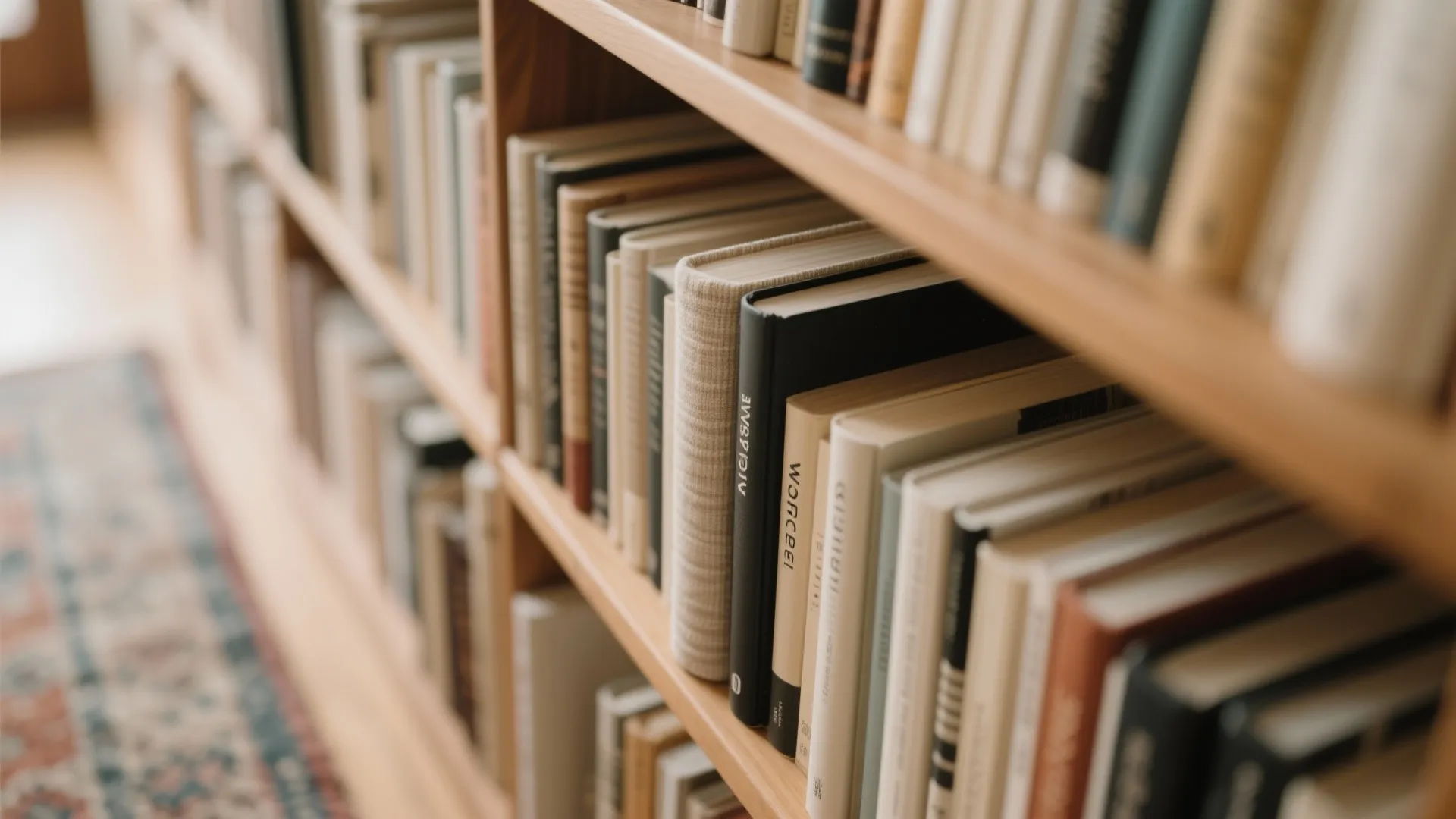 Books as Acoustic Panels (Quiet Matters)