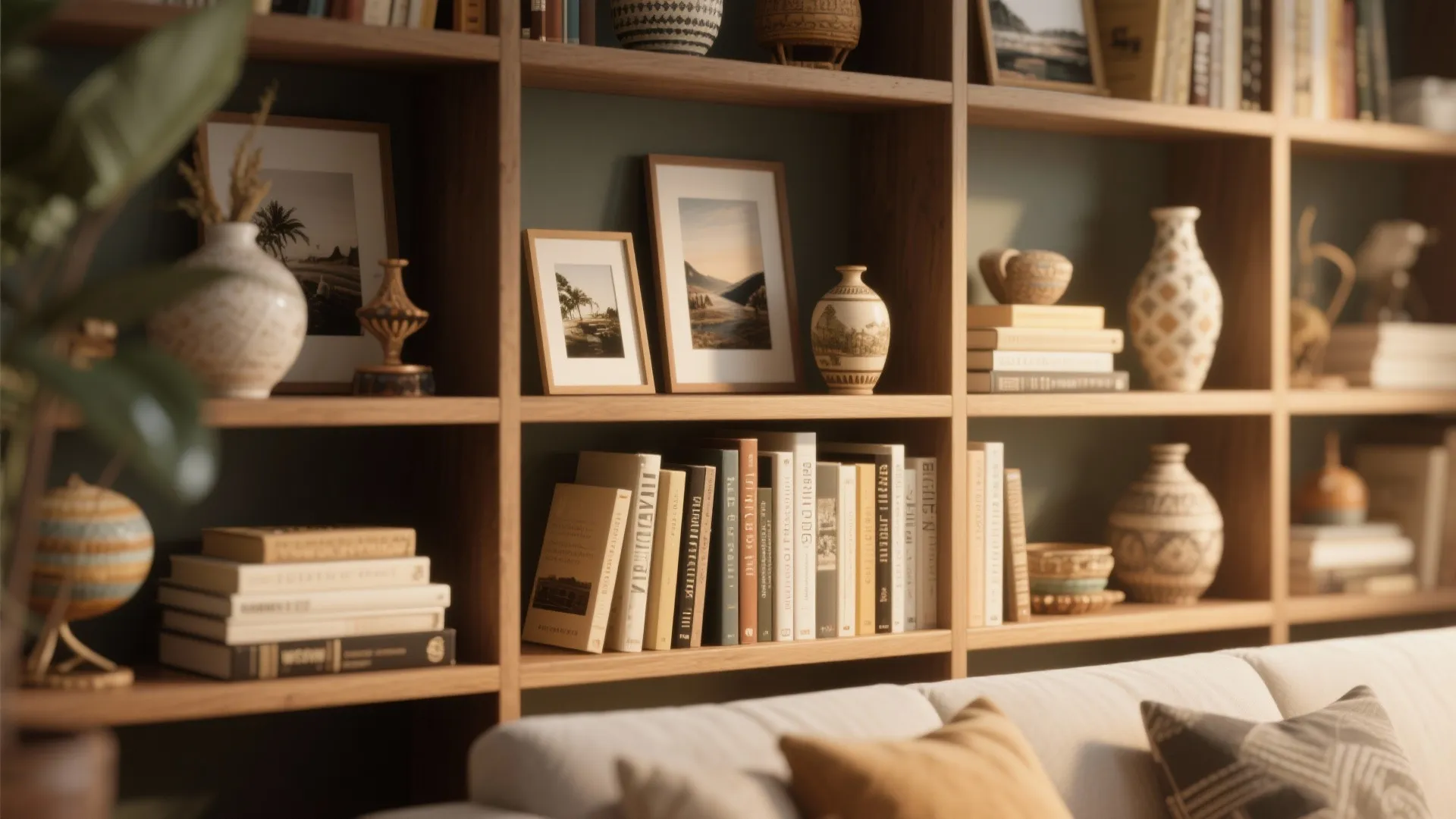 Style with Books and Personal Items