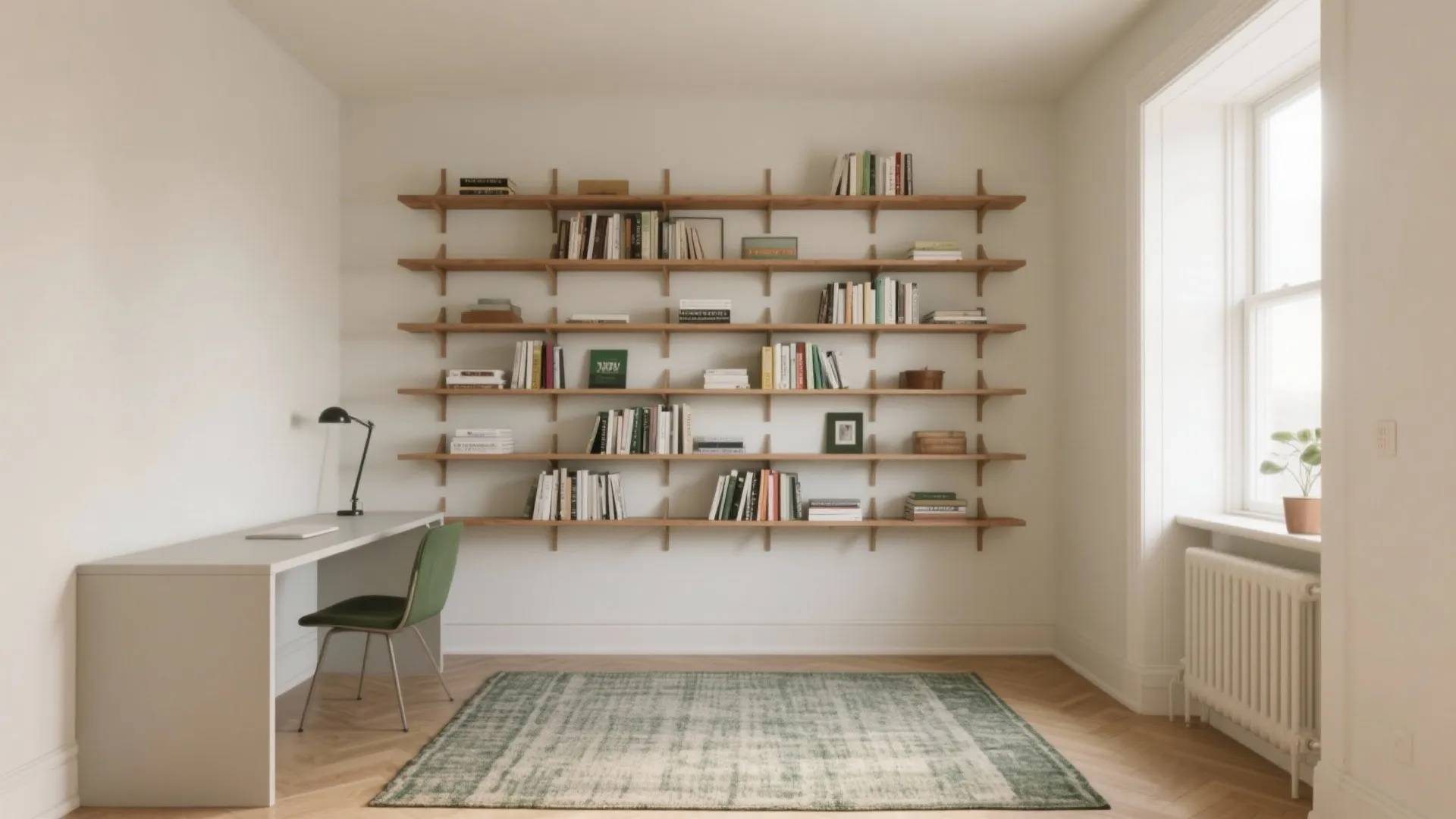 Hybrid Diffusion: Bookshelves and Staggered Depths