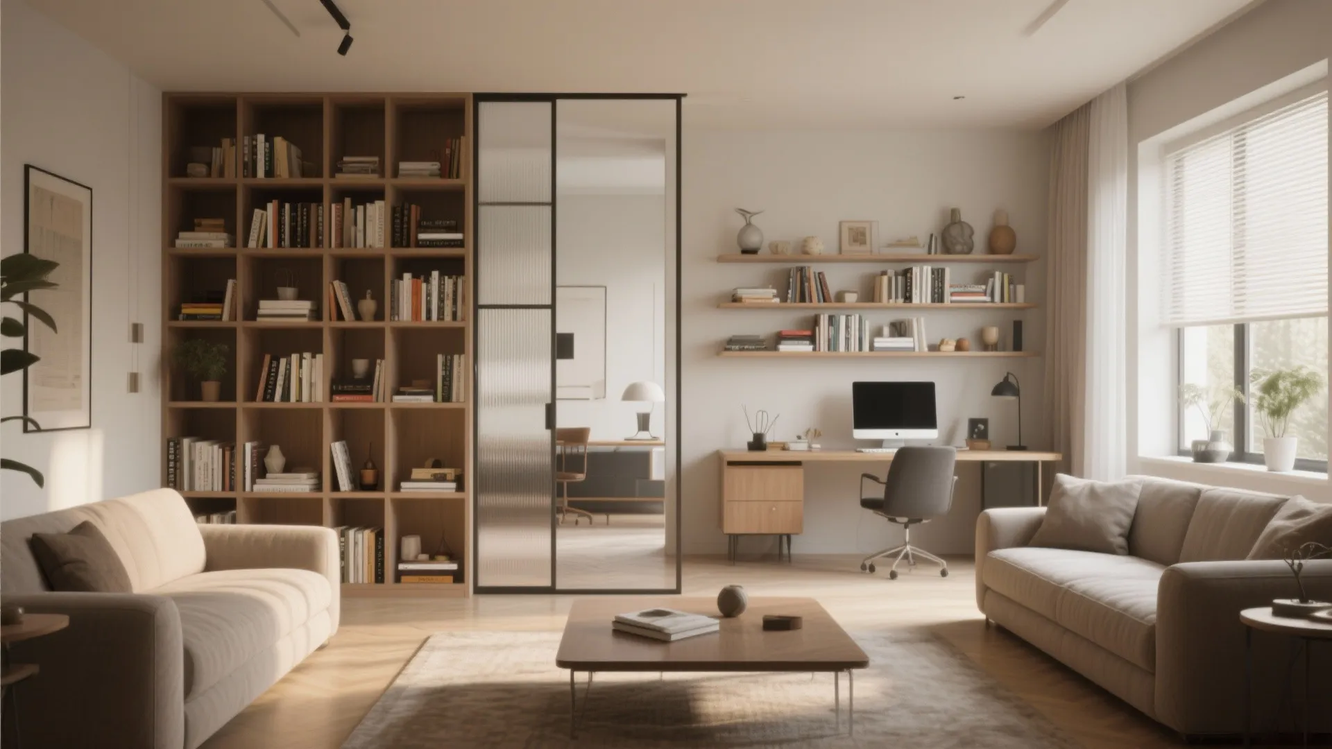 Styled Bookshelf Divider