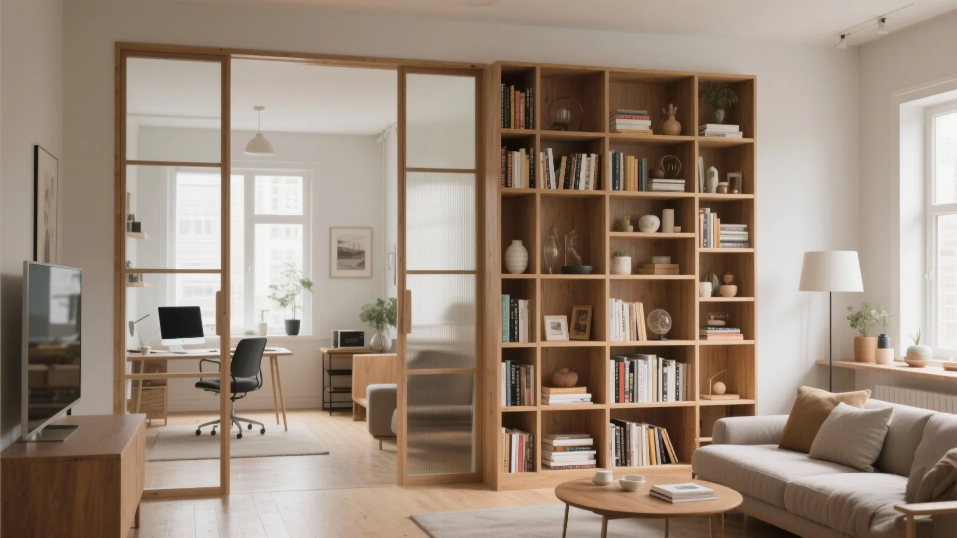 Bookshelf as Divider