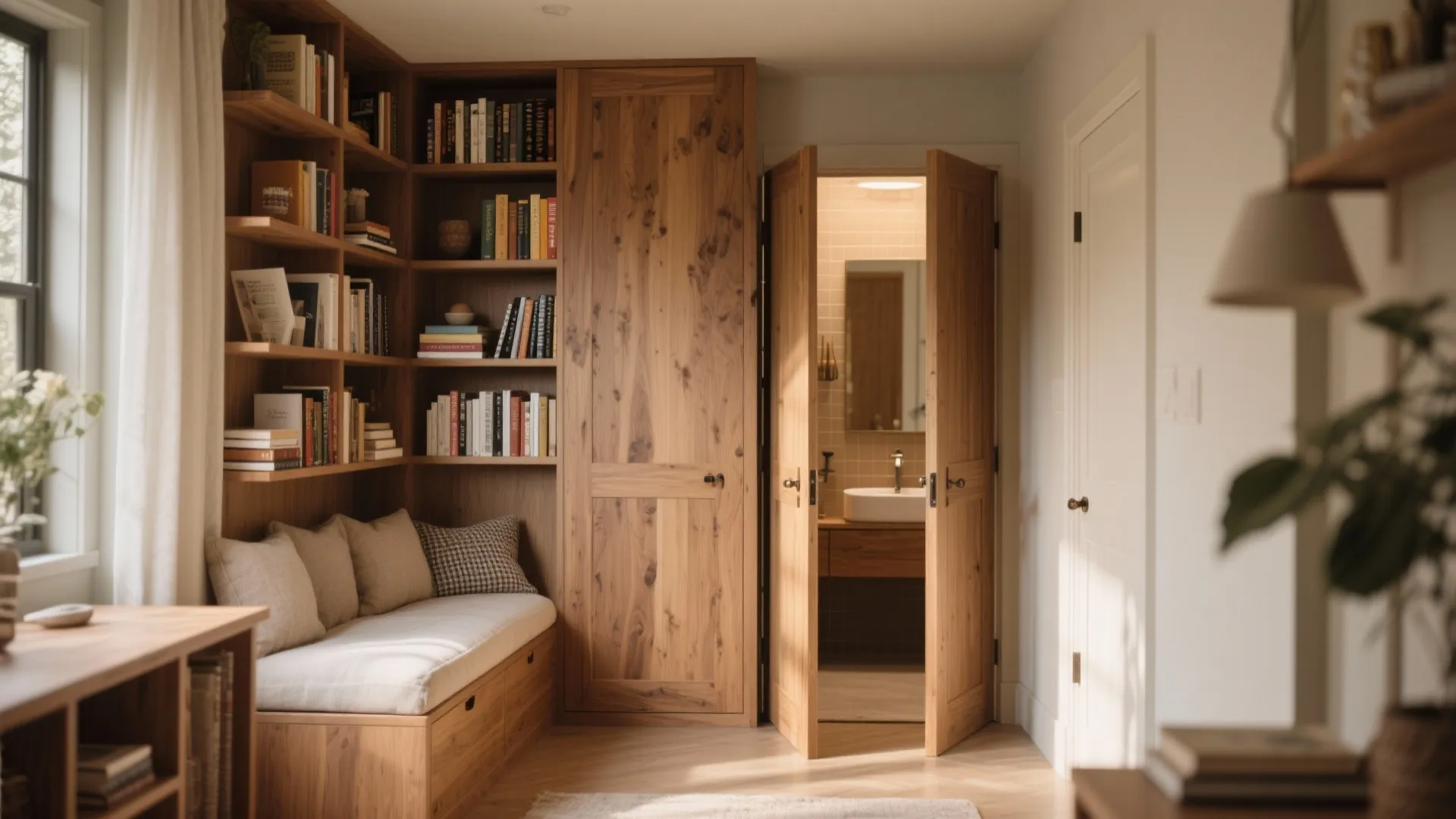 4. Bookshelf Door