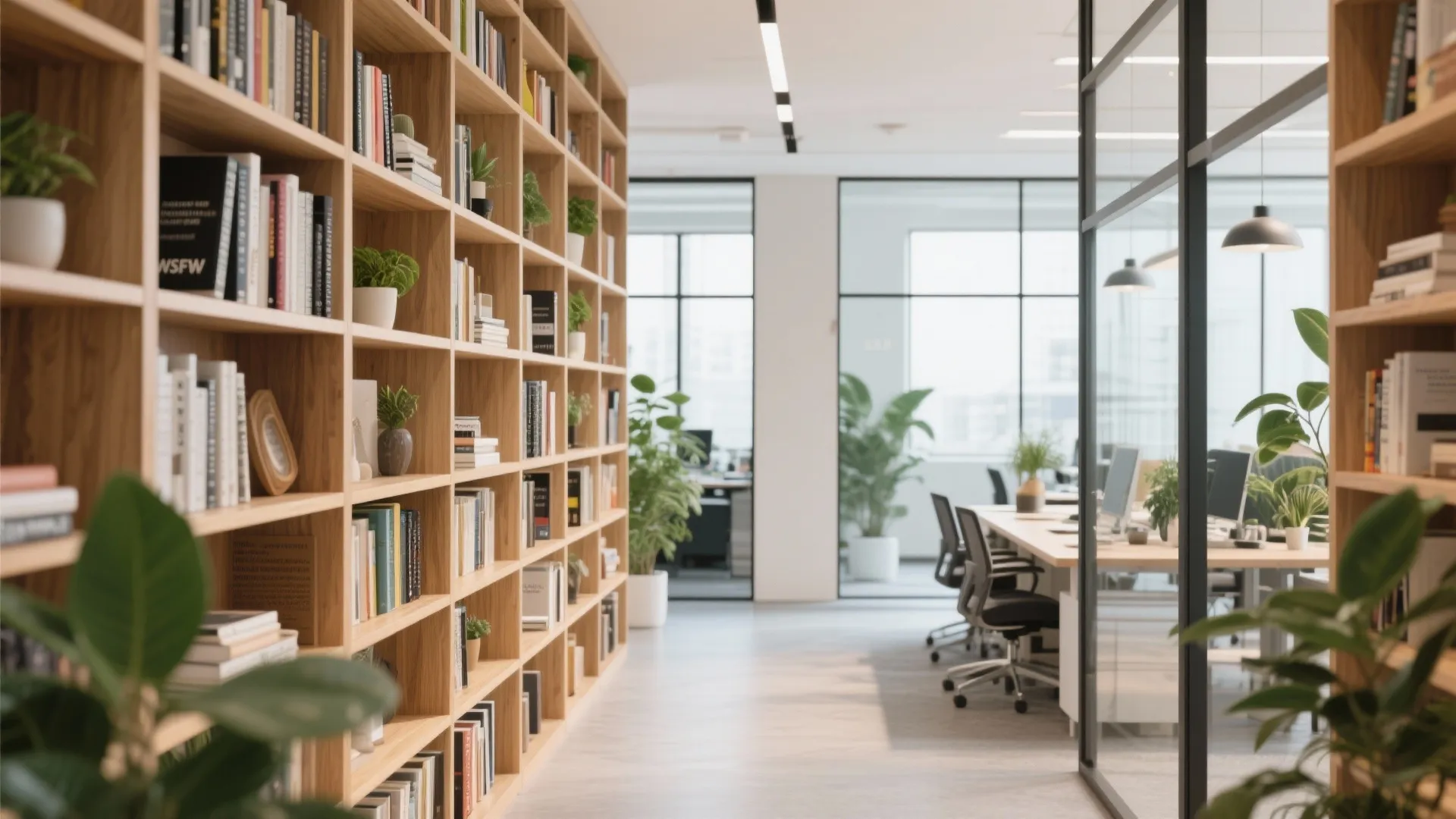 2. Bookshelf Barriers