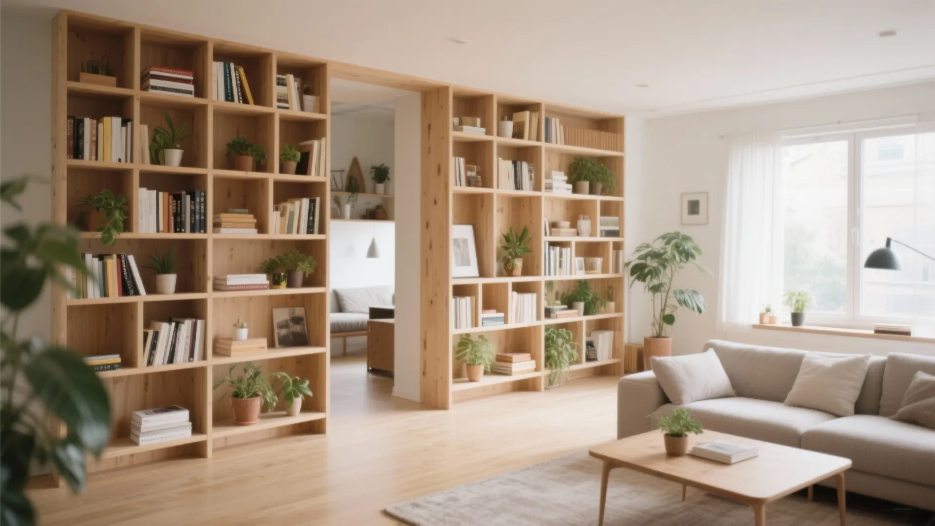 3. Bookshelf Partitions