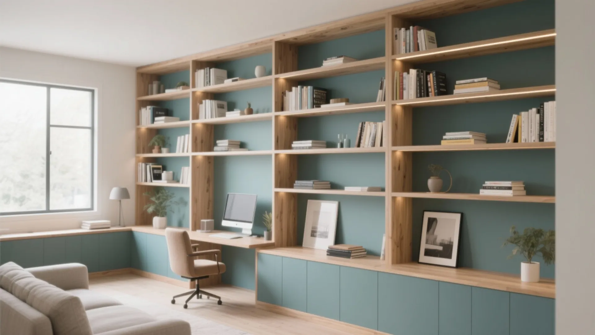 Bookshelf Wall DIY: Transform Your Space Easily
