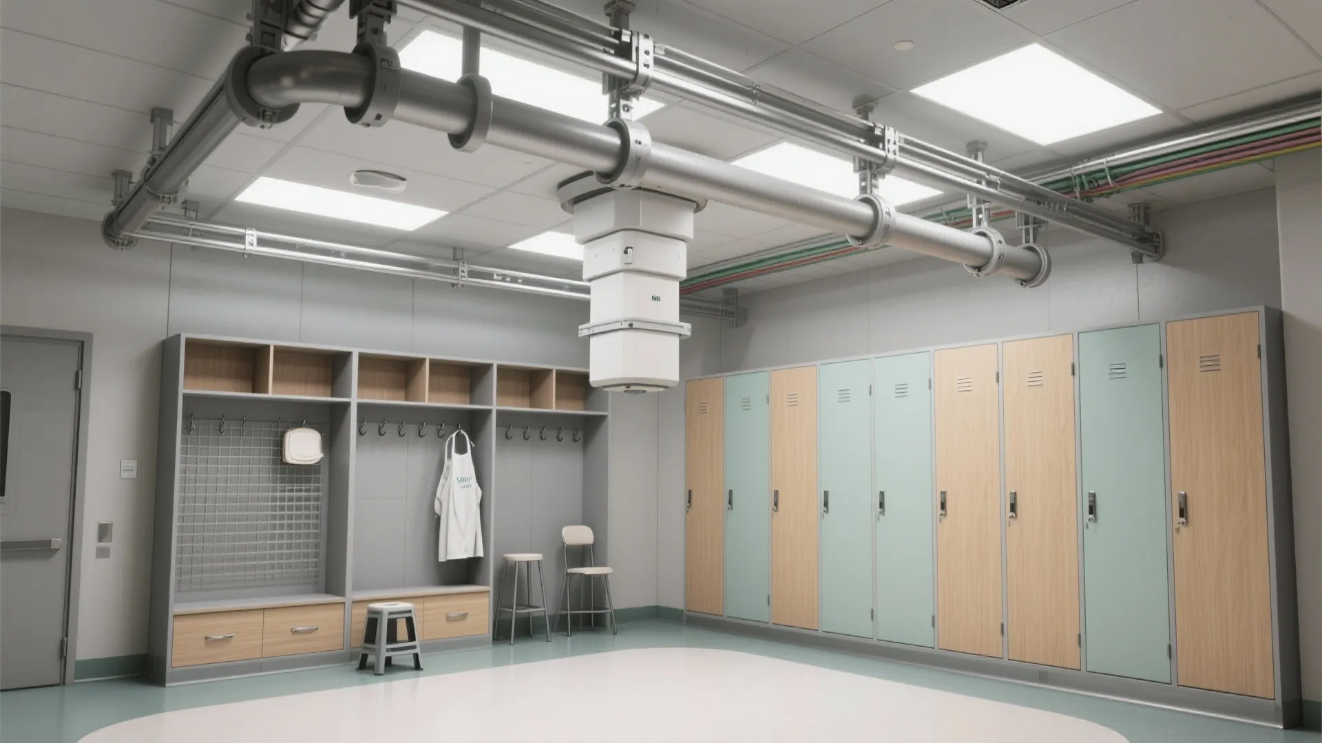 4) Choreograph booms, cables, and storage like a stage