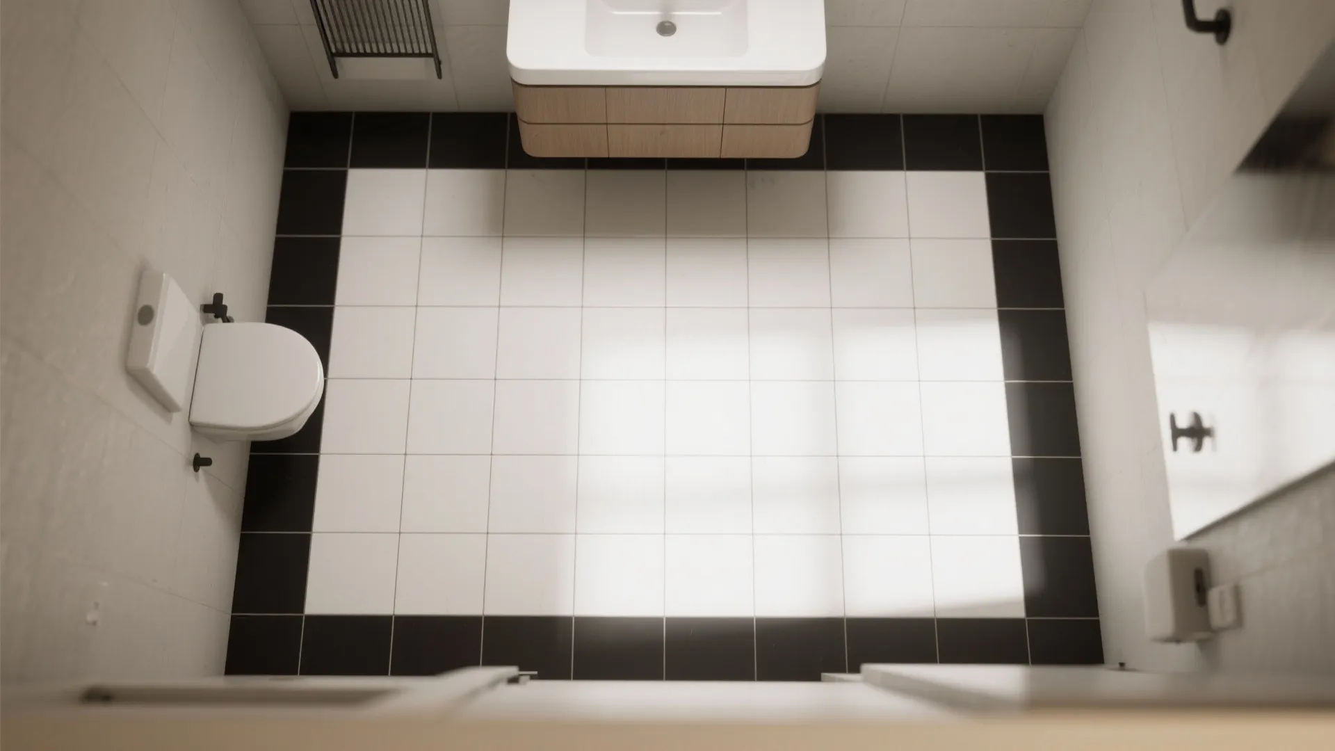 3. Bold Border with Central Field