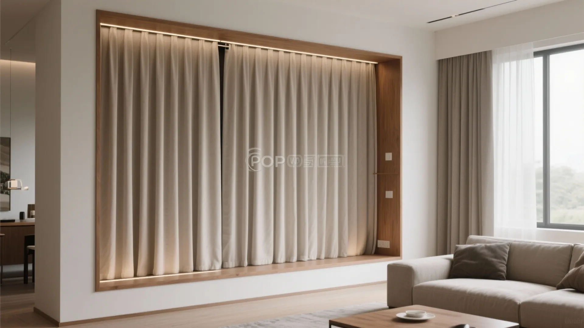 POP Border Frame + Hidden Curtain Pocket