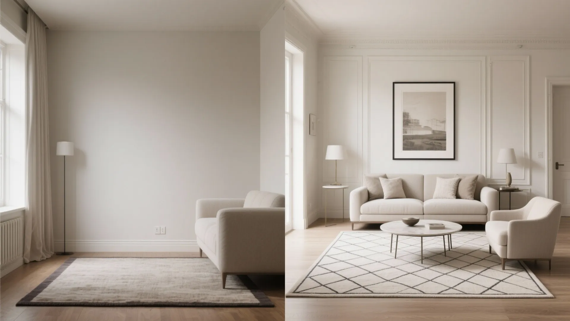 Pattern-light geometric borders