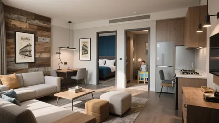 Boston 2-Bedroom Hotel Suites — 5 Space-Savvy Inspirations