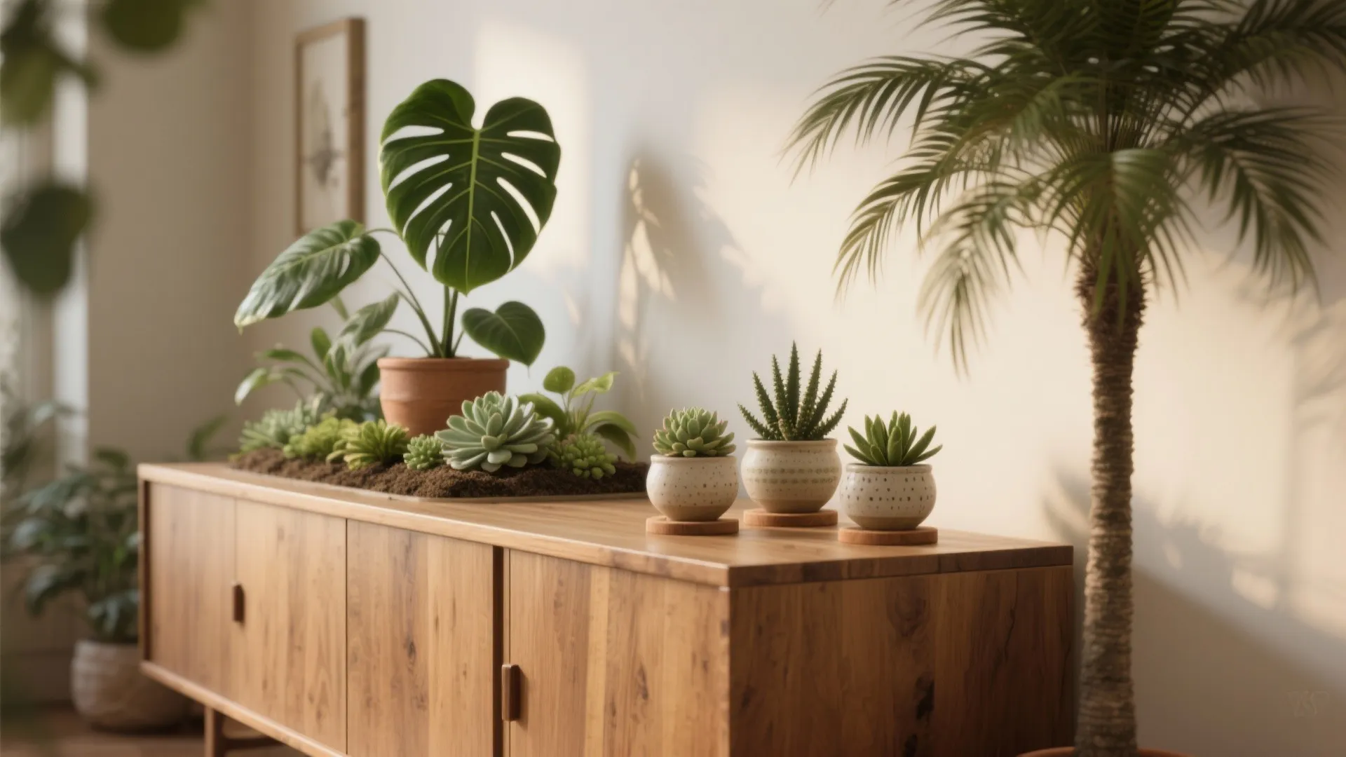 Botanical Layering — Plants & Greenery