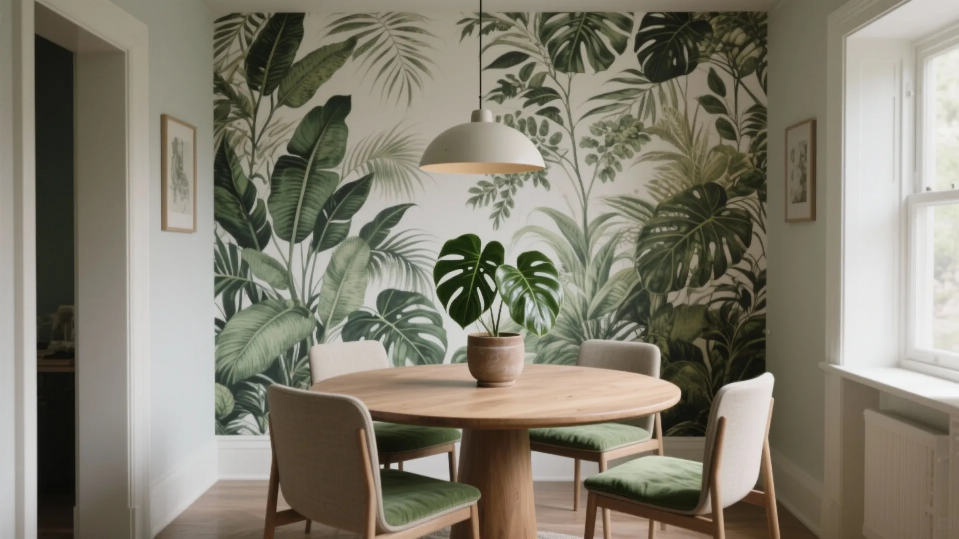 1. Bold Botanical Accent: Bring the Garden Inside