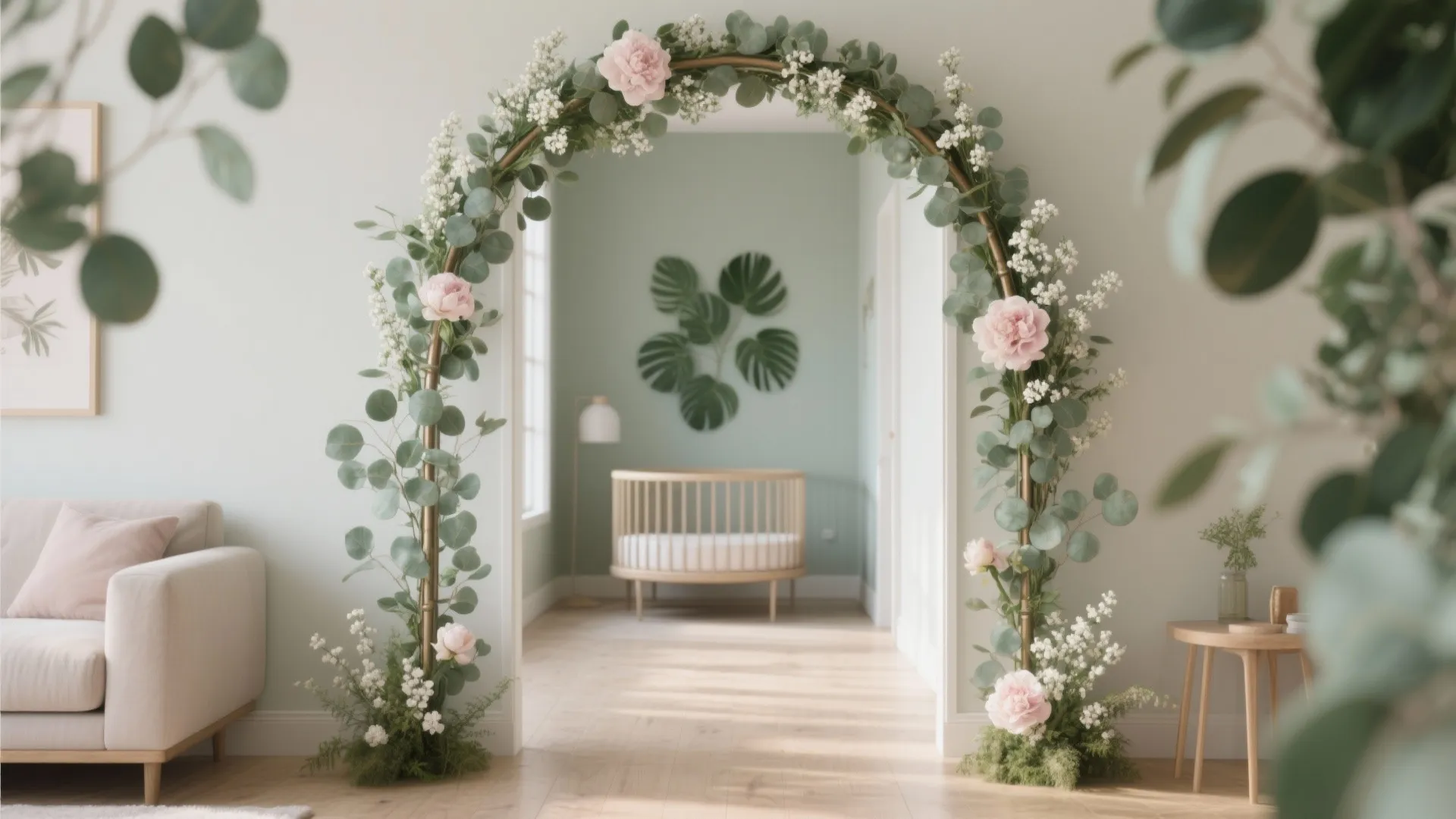 Botanical Arch Over the Palna