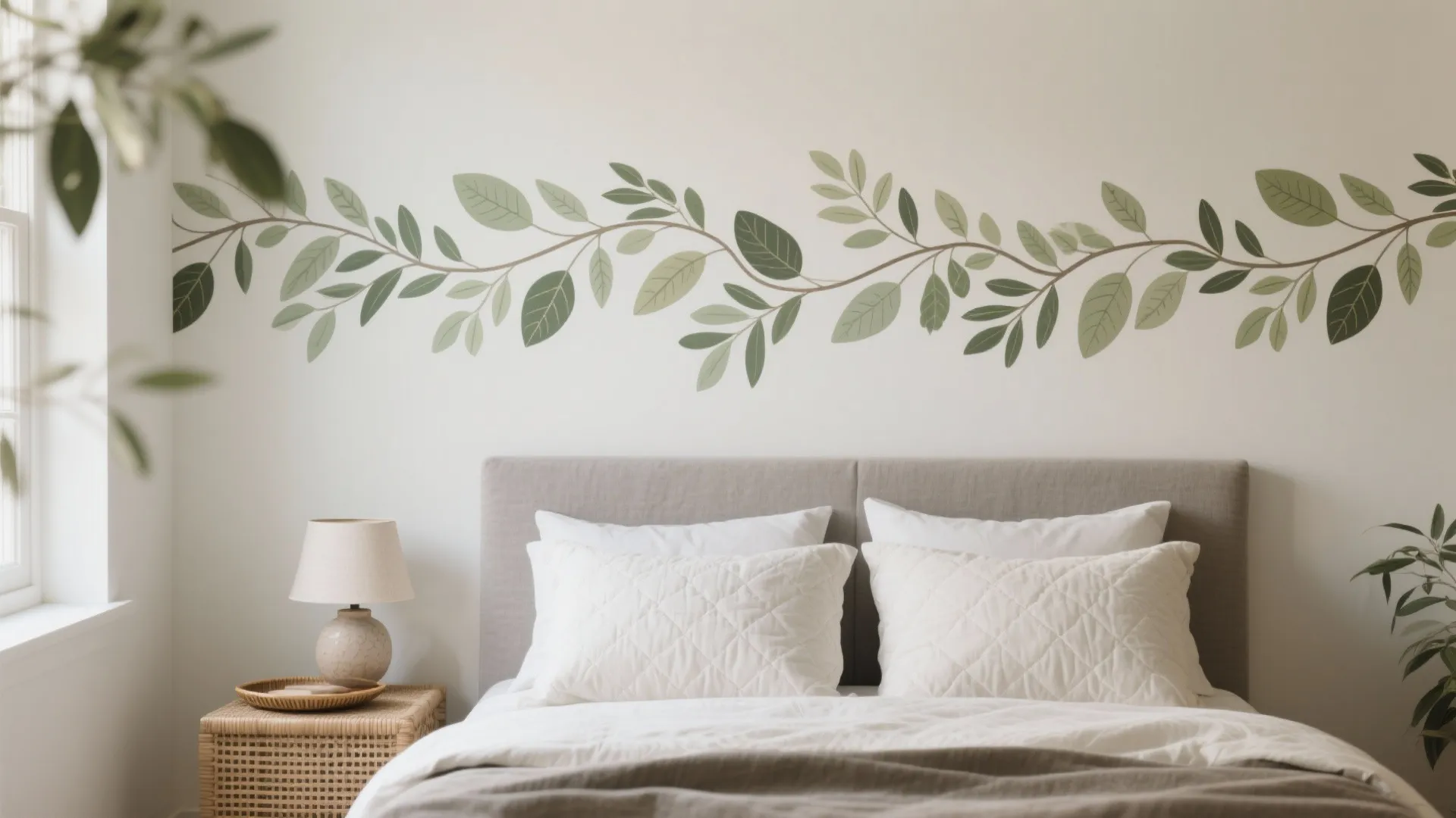 Botanical Layers for a Calm, Biophilic Bedroom