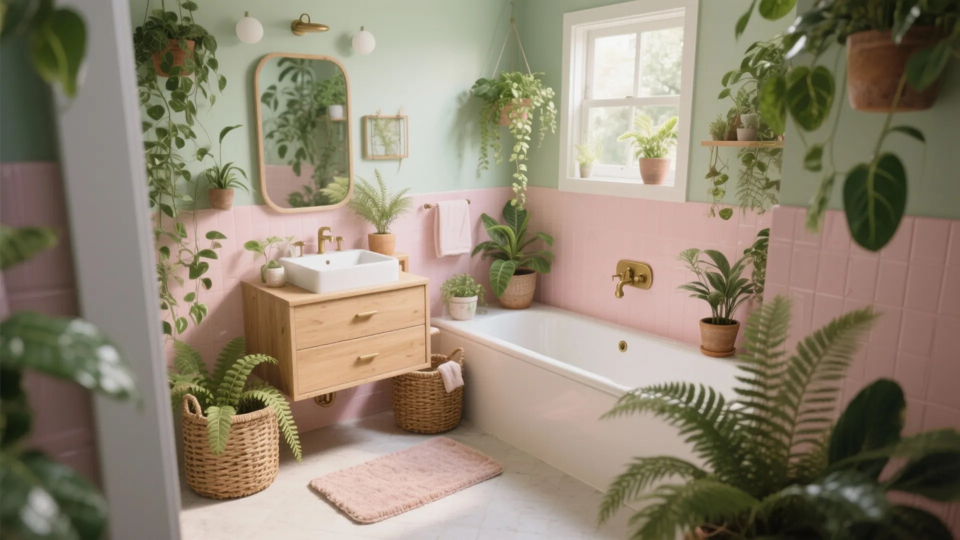 5. Botanical palette and living accents