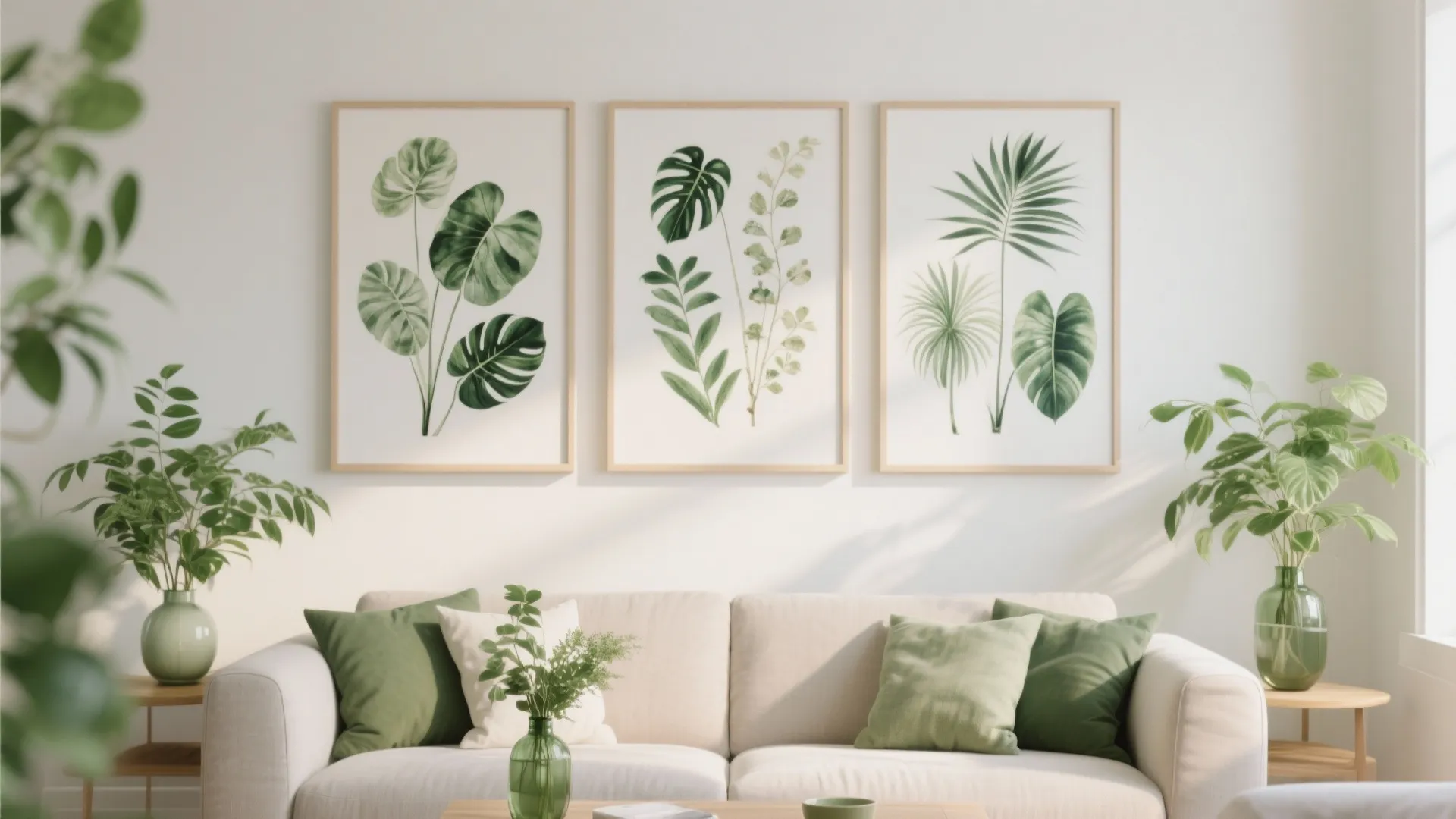 3. Botanical Canvas Prints